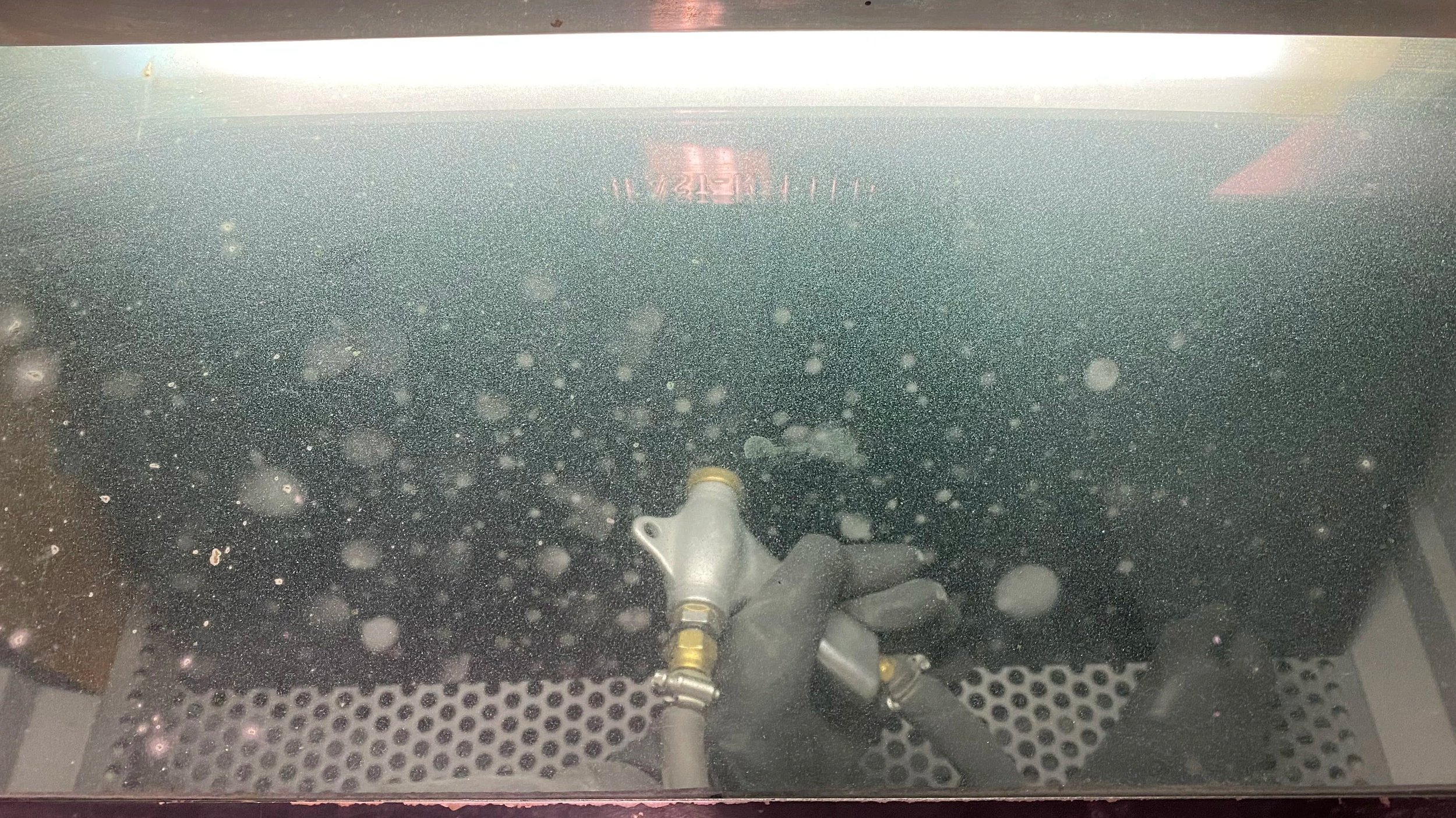 Blasting a plate for Emergence