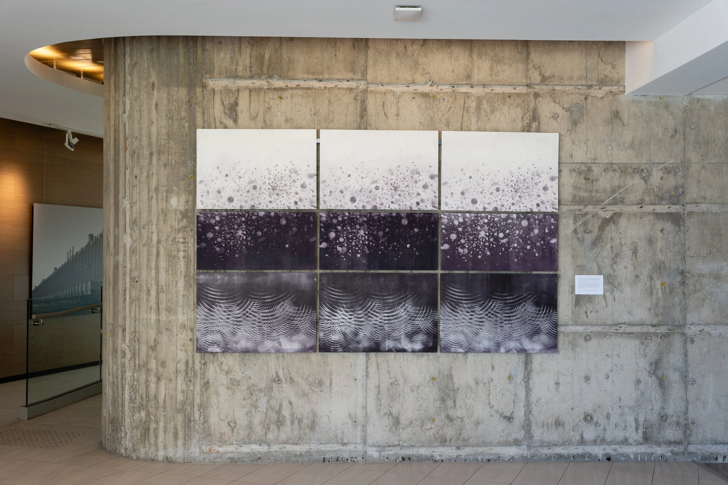 Emergence - print installation at Contemporary Calgary