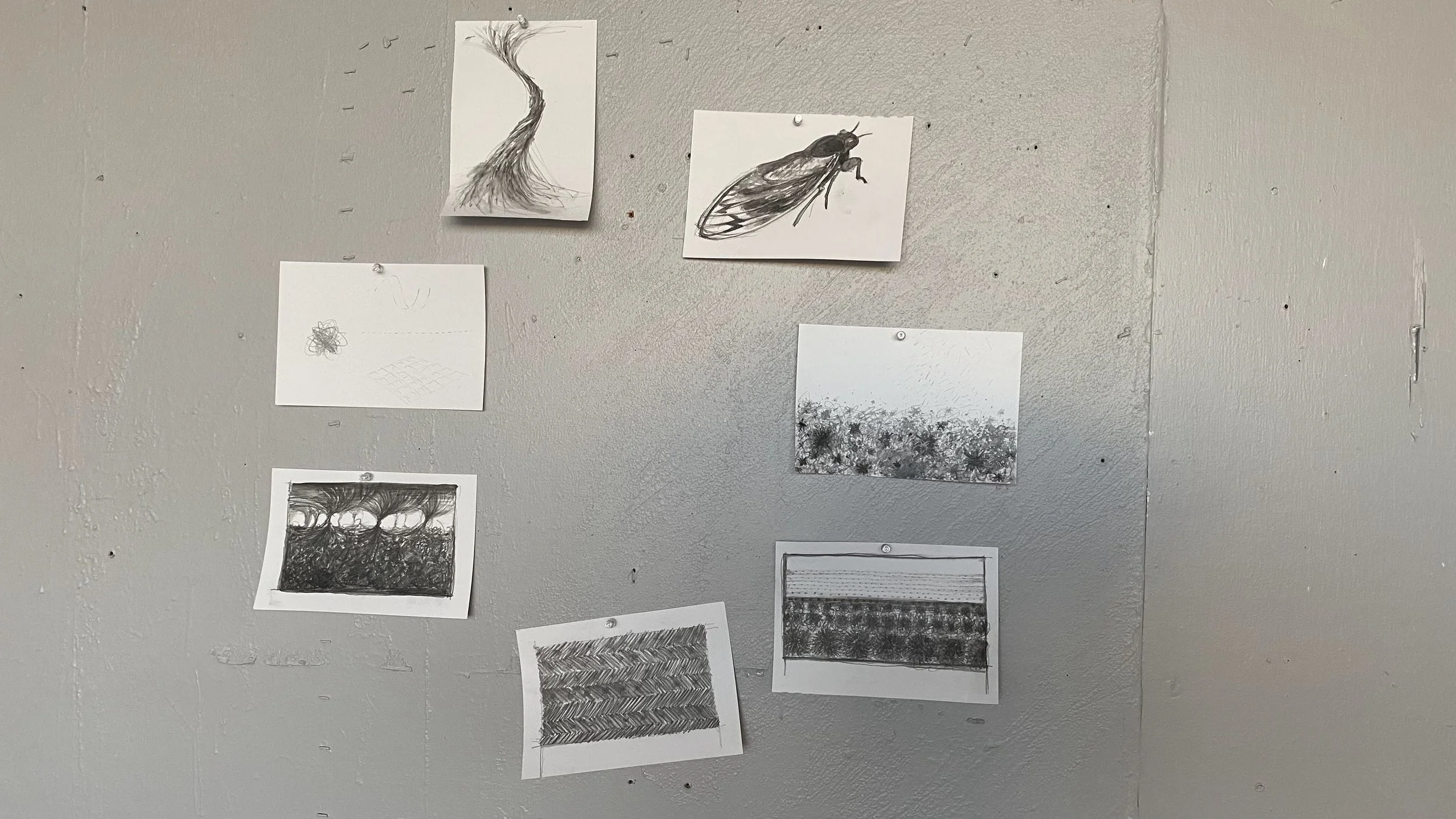Drawings - abstractions from remembering experiences