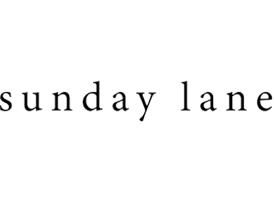 Text that reads 'Sunday Lane' in a stylized font.