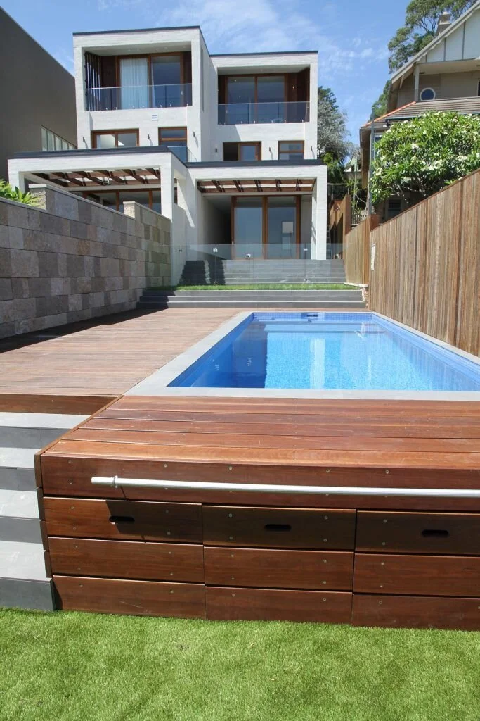 Hardwood Pool Decking 