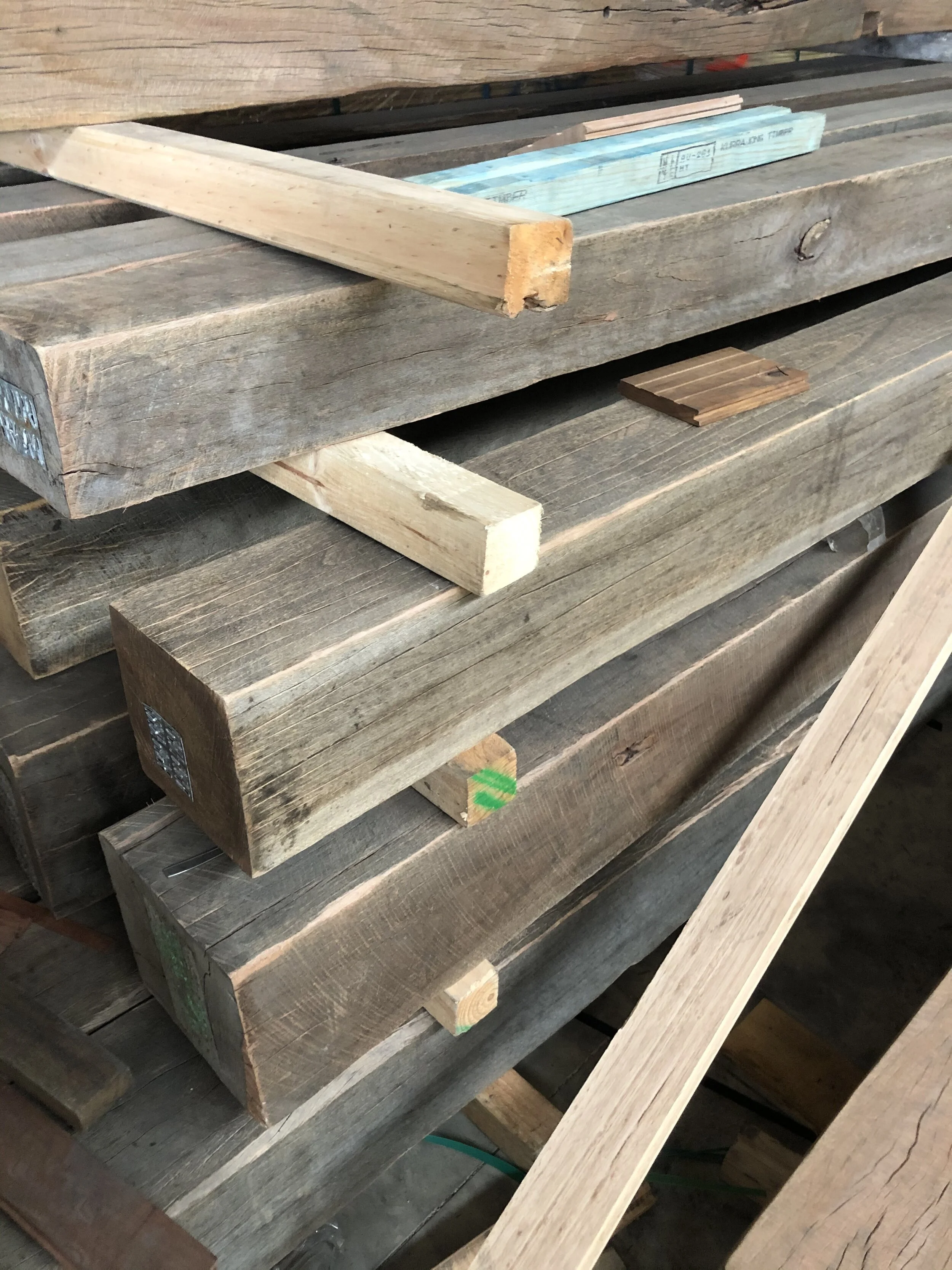 Natural Grey Hardwood Post