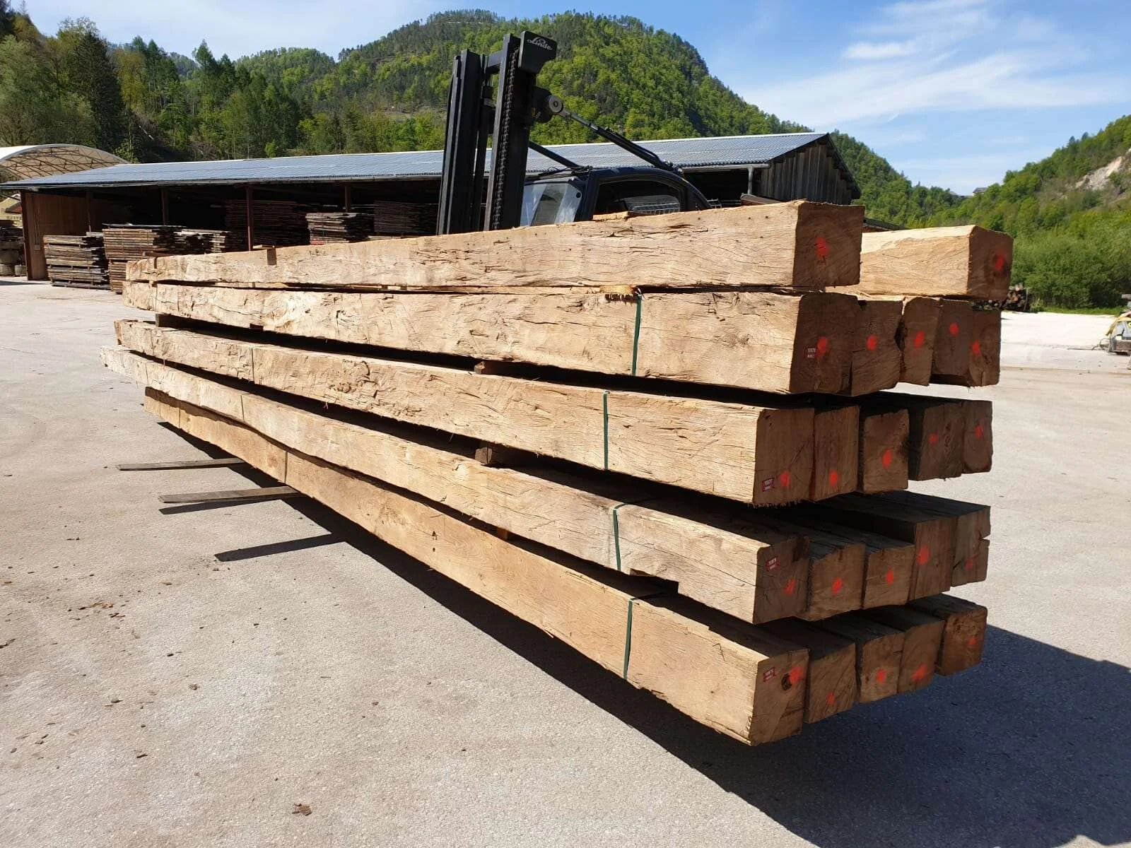 Reclaimed European Elm Posts and Beams   Reclaimed from European Houses and Barns another amazing vintage timber product various sizes available.