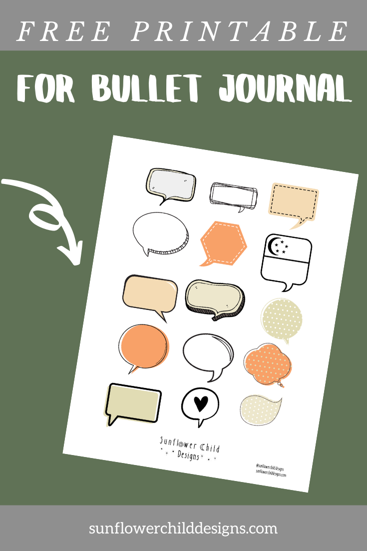 Free Planner Printables — Sunflower Child Designs