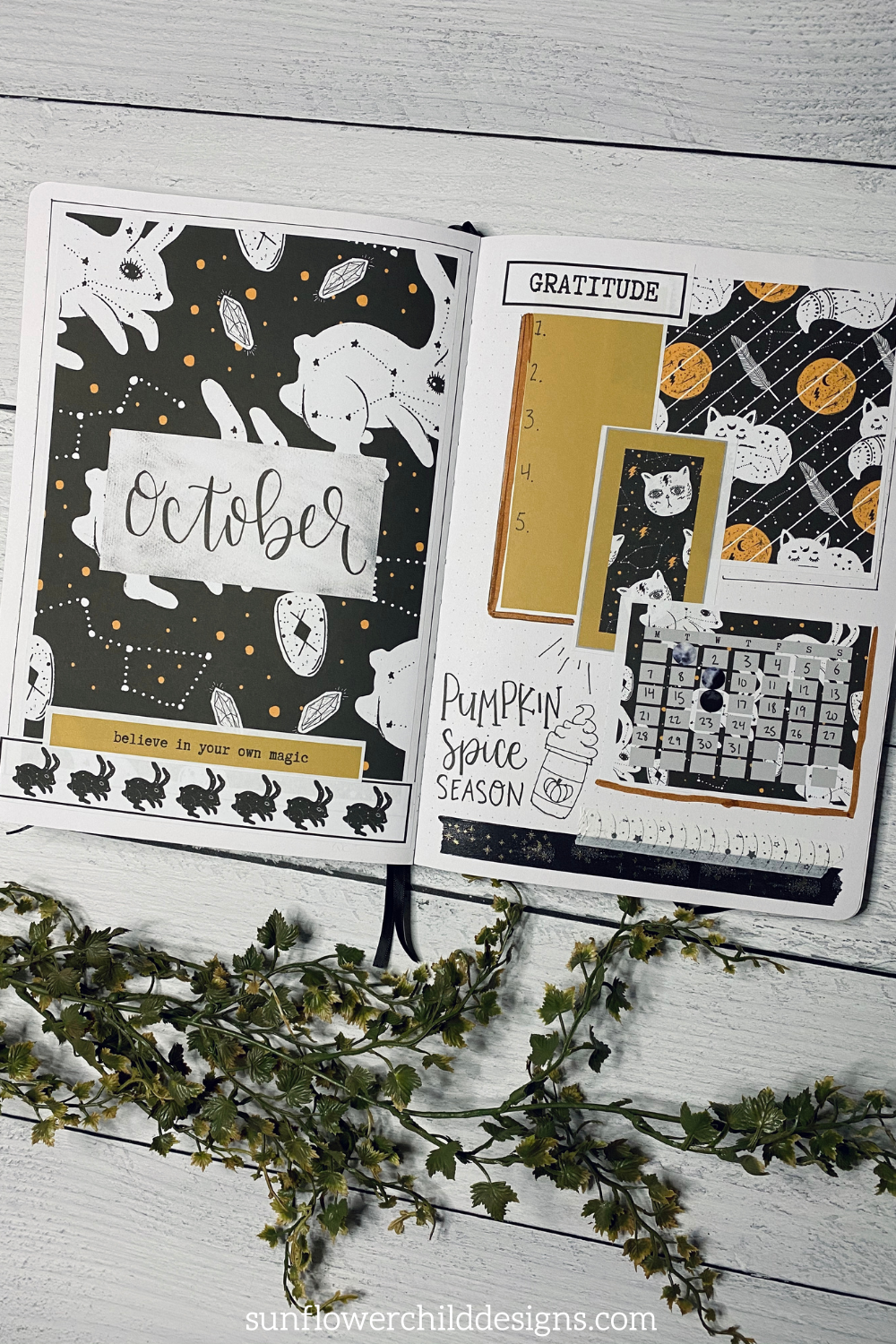 Free Printable Stickers for Your October Bullet Journal Layout