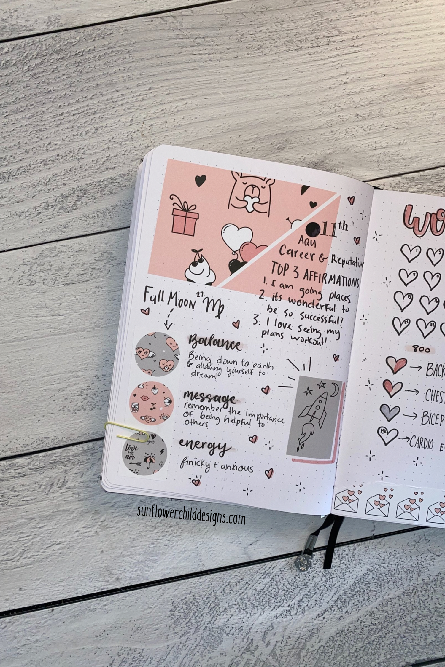 May Bullet Journal Ideas using Printable Bullet Journal Stickers