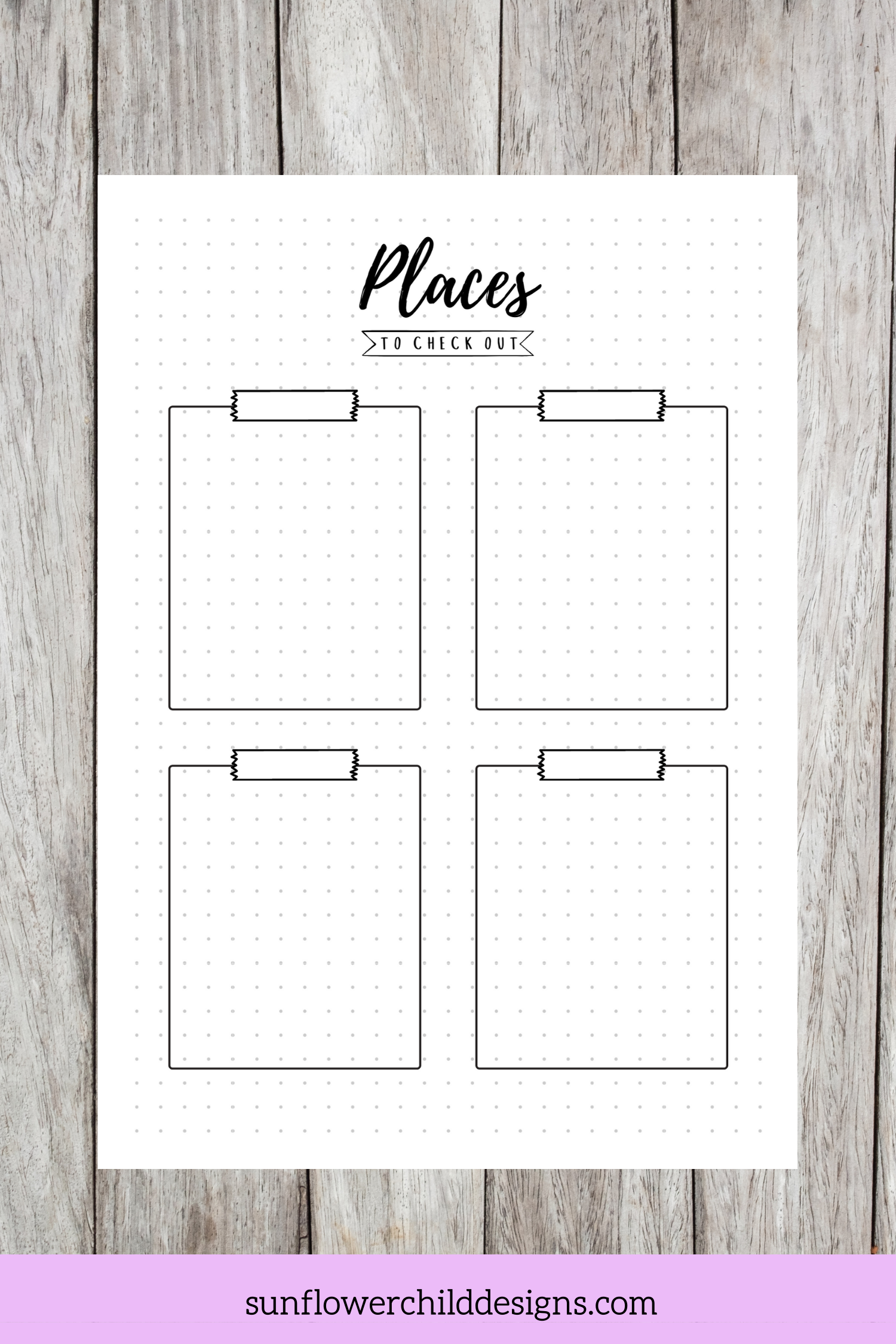 things-to-check-out-places-to-check-out-bullet-journal-pages