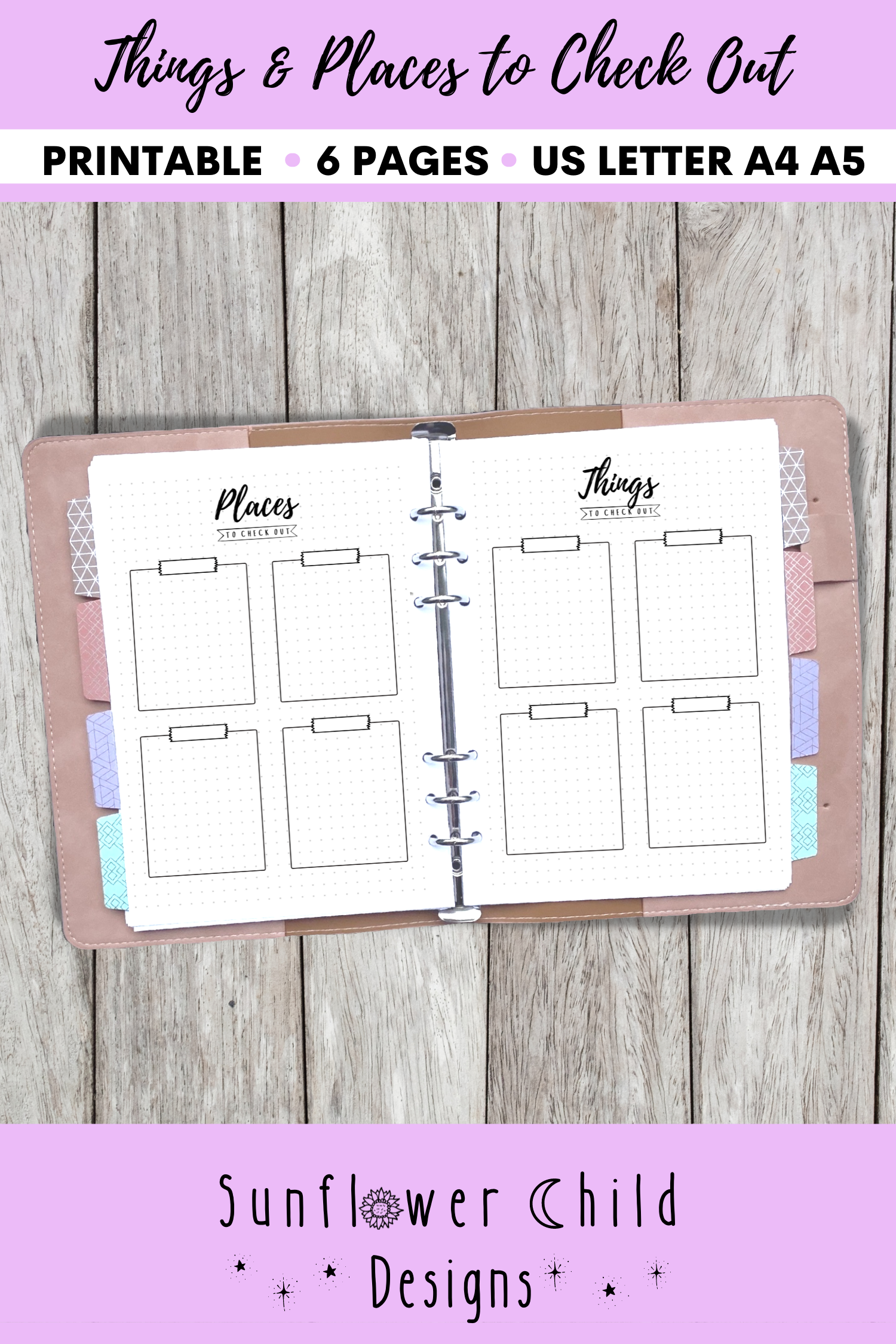 things-to-check-out-places-to-check-out-bullet-journal-pages