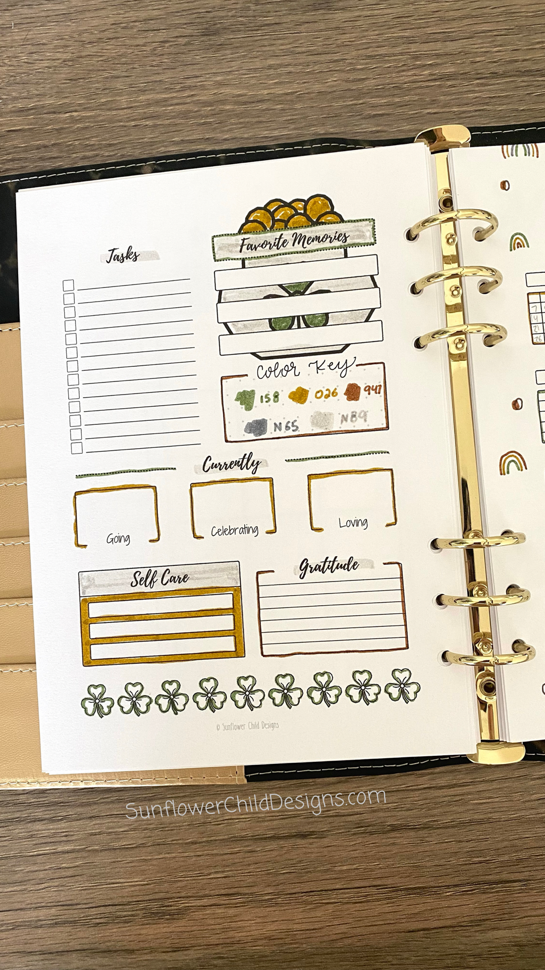 Bullet Journal Monthly Review Printable Pages for your bullet Journal Setup