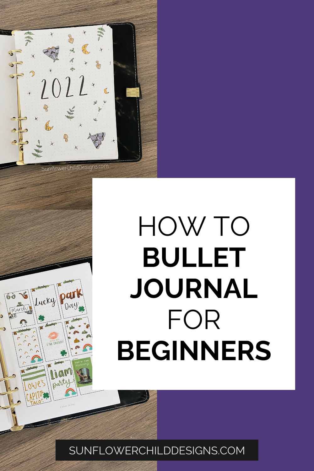 How to Bullet Journal for Beginners! — Sunflower Child Designs