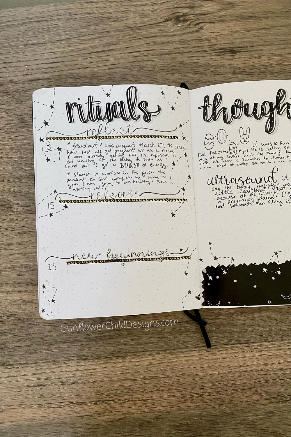 Moon Rituals Witchy Bullet Journal
