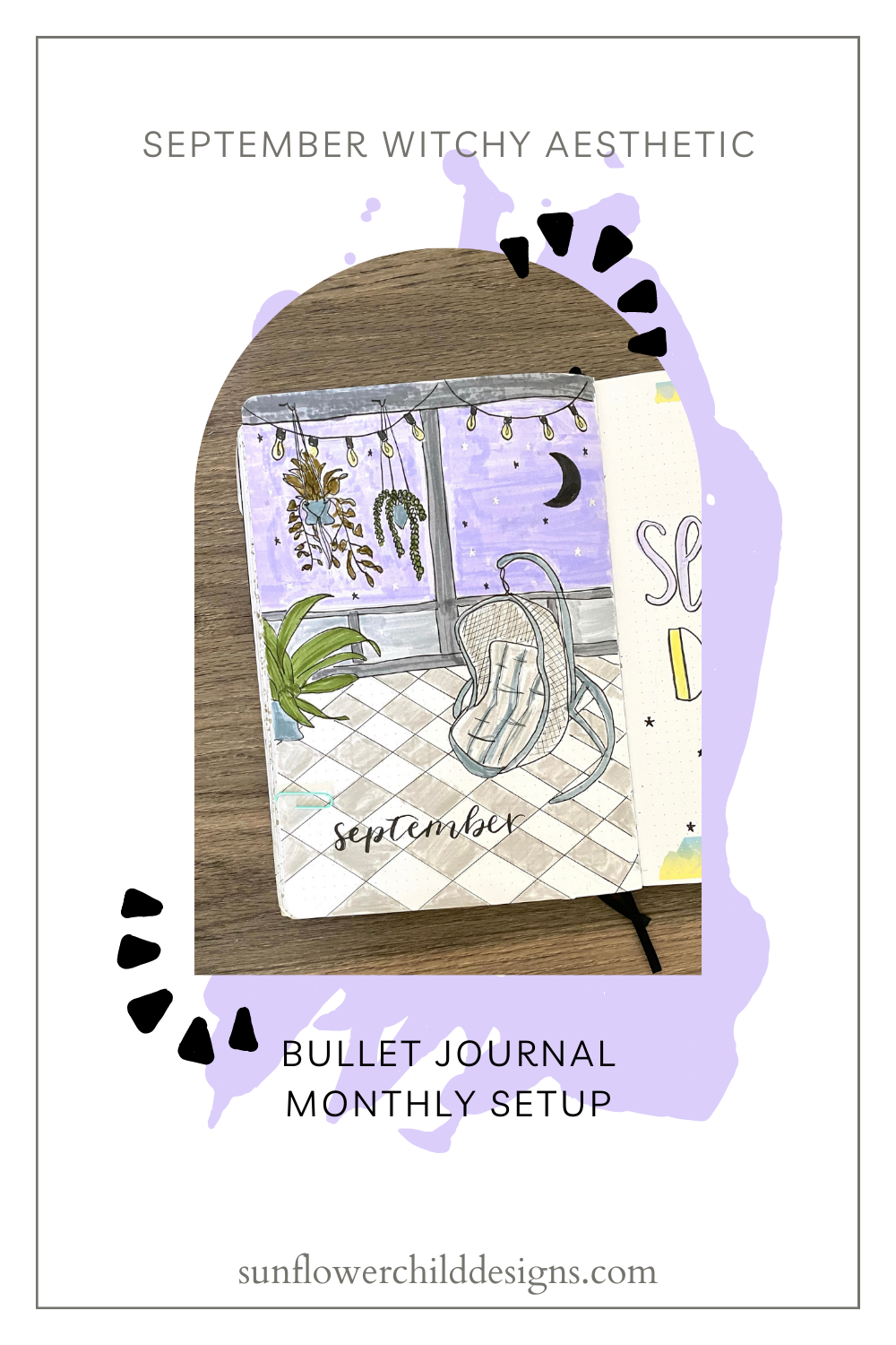 Witchy Bullet Journal September Bullet Journal Ideas