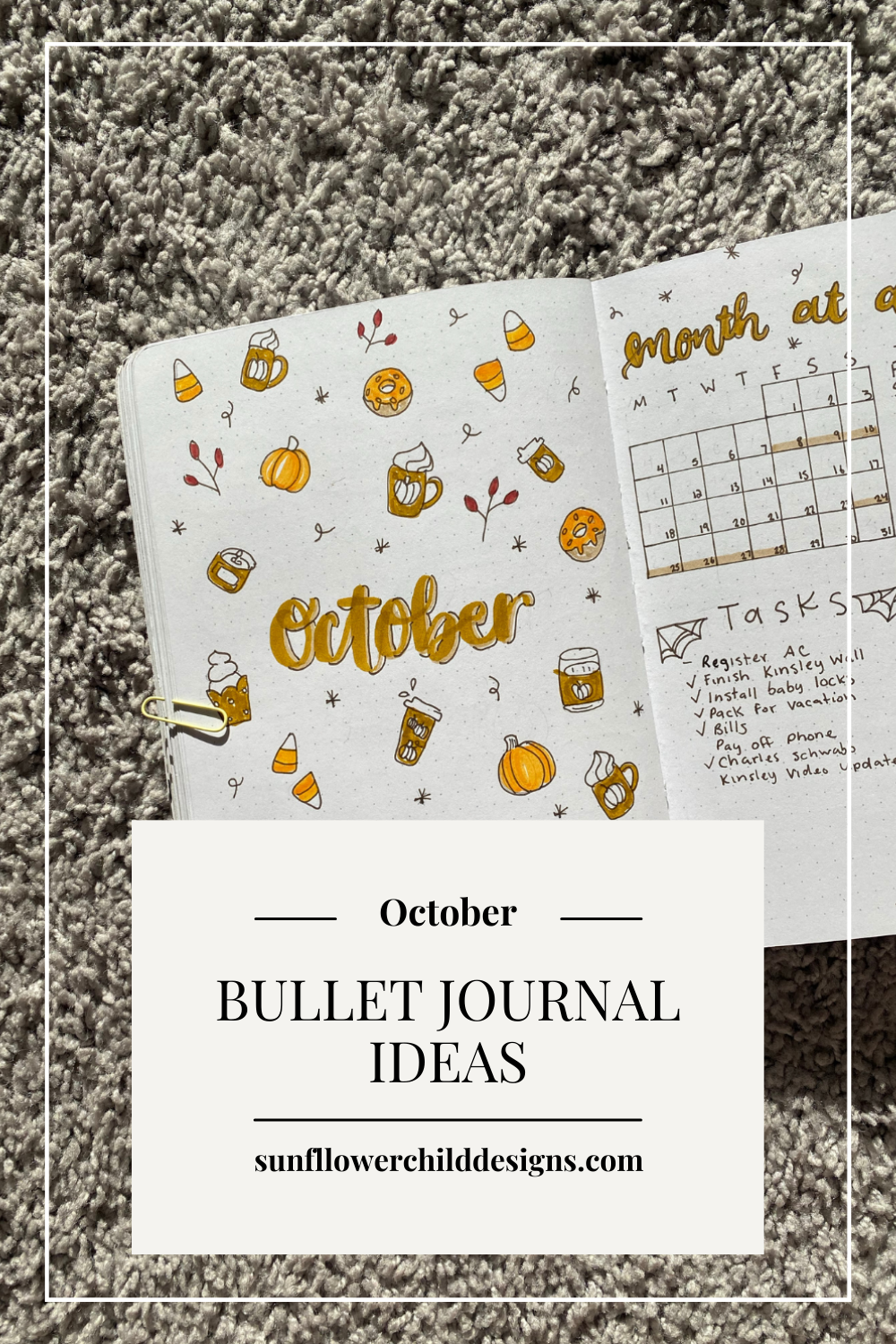 it's like a pre-made bullet journal with everything you need
