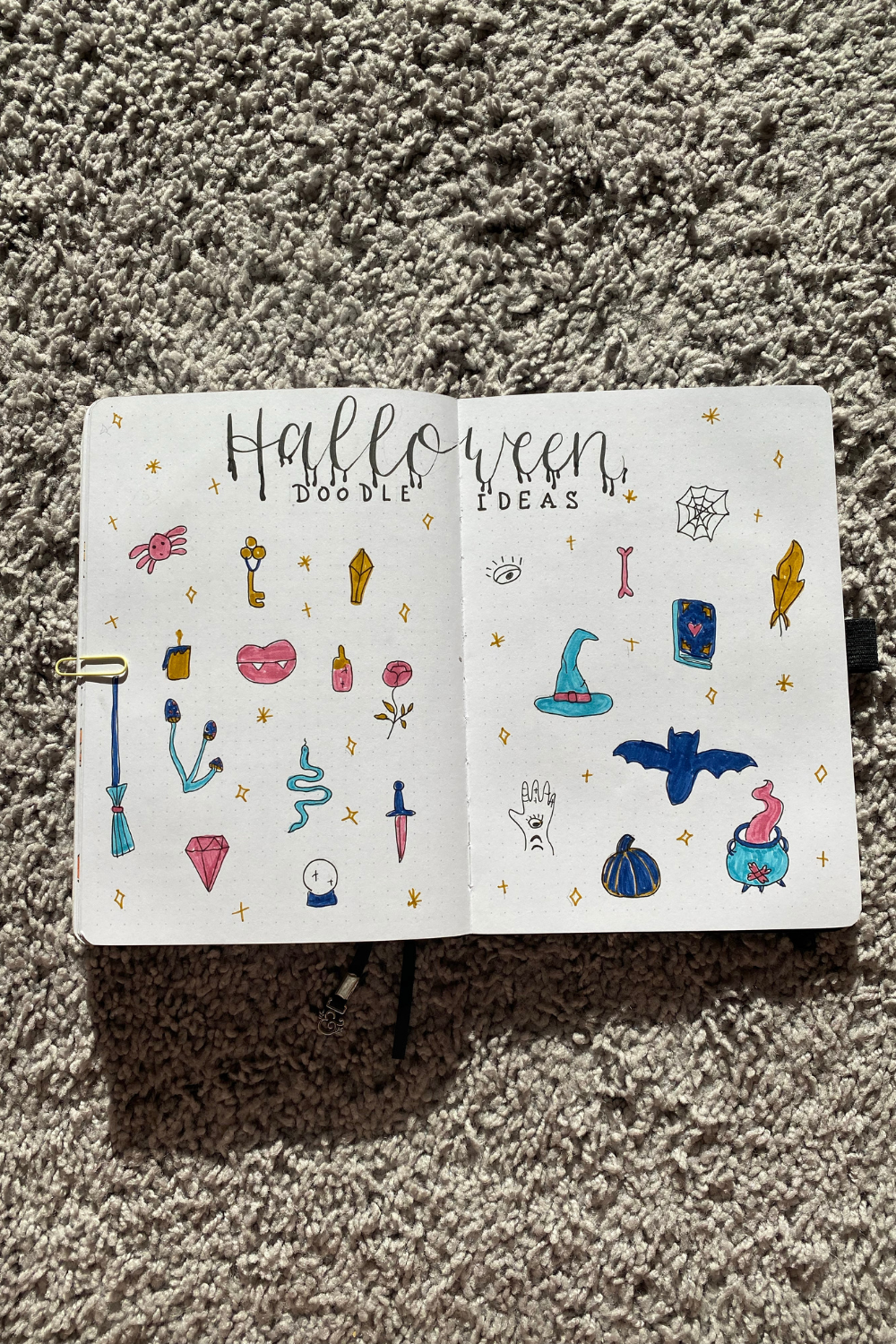 Halloween Doodle Ideas