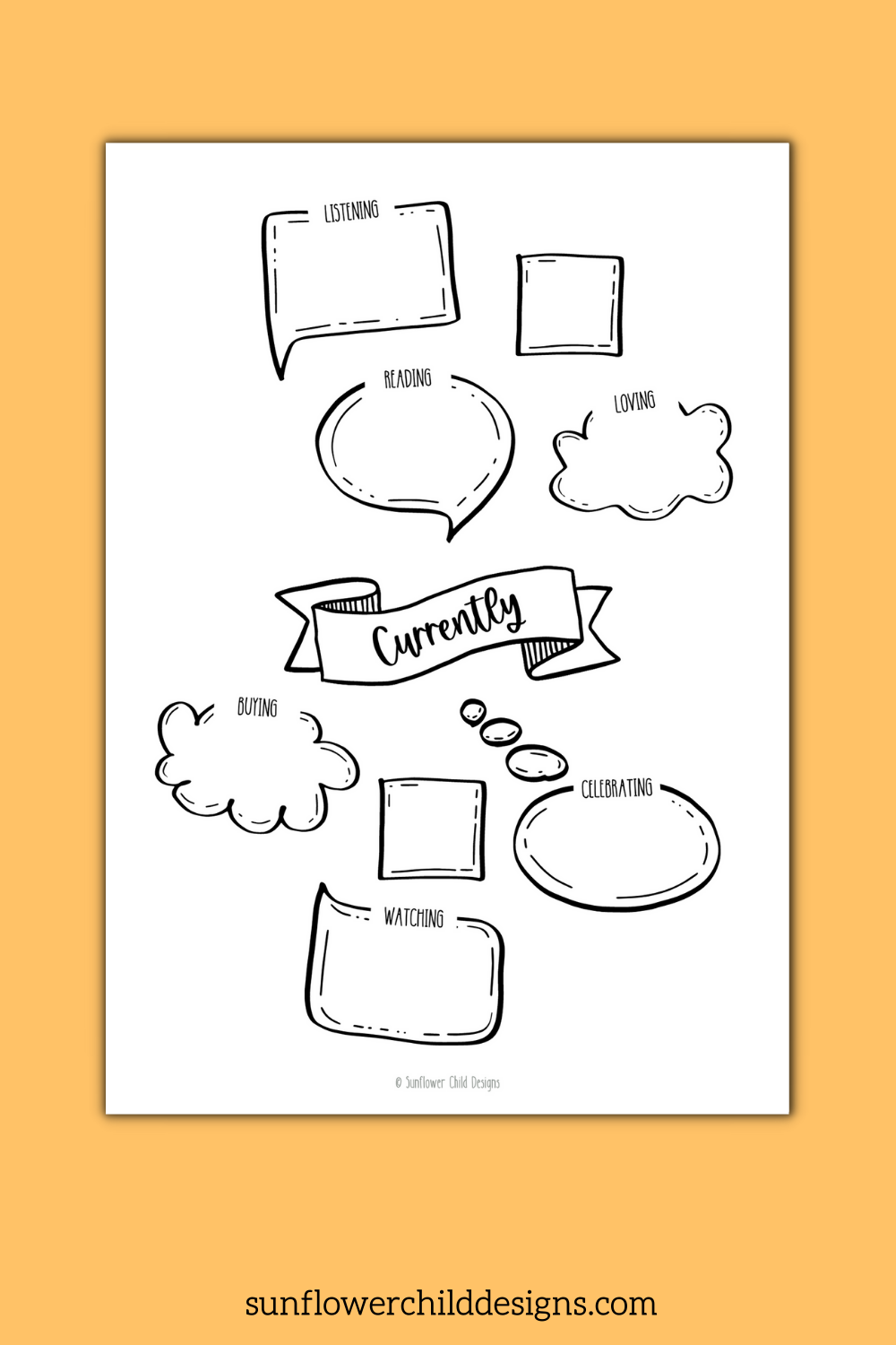 Speech Bubble Printable Currently Bullet Journal Printable 8.png