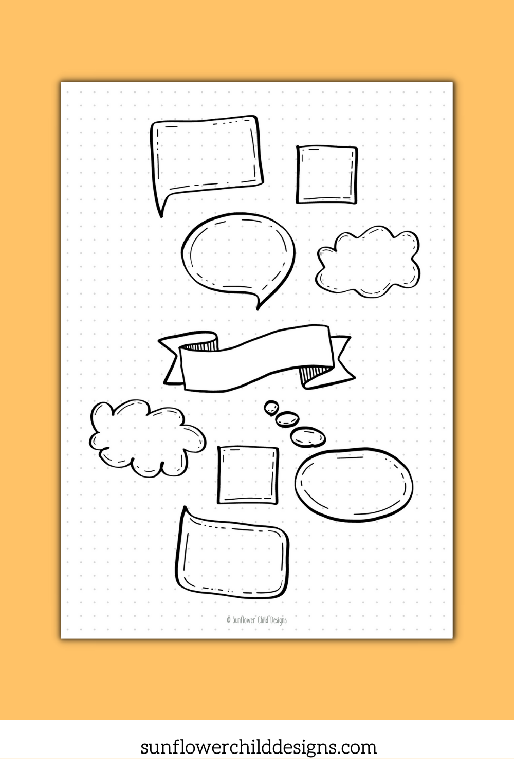 Speech Bubble Printable Currently Bullet Journal Printable 11.png