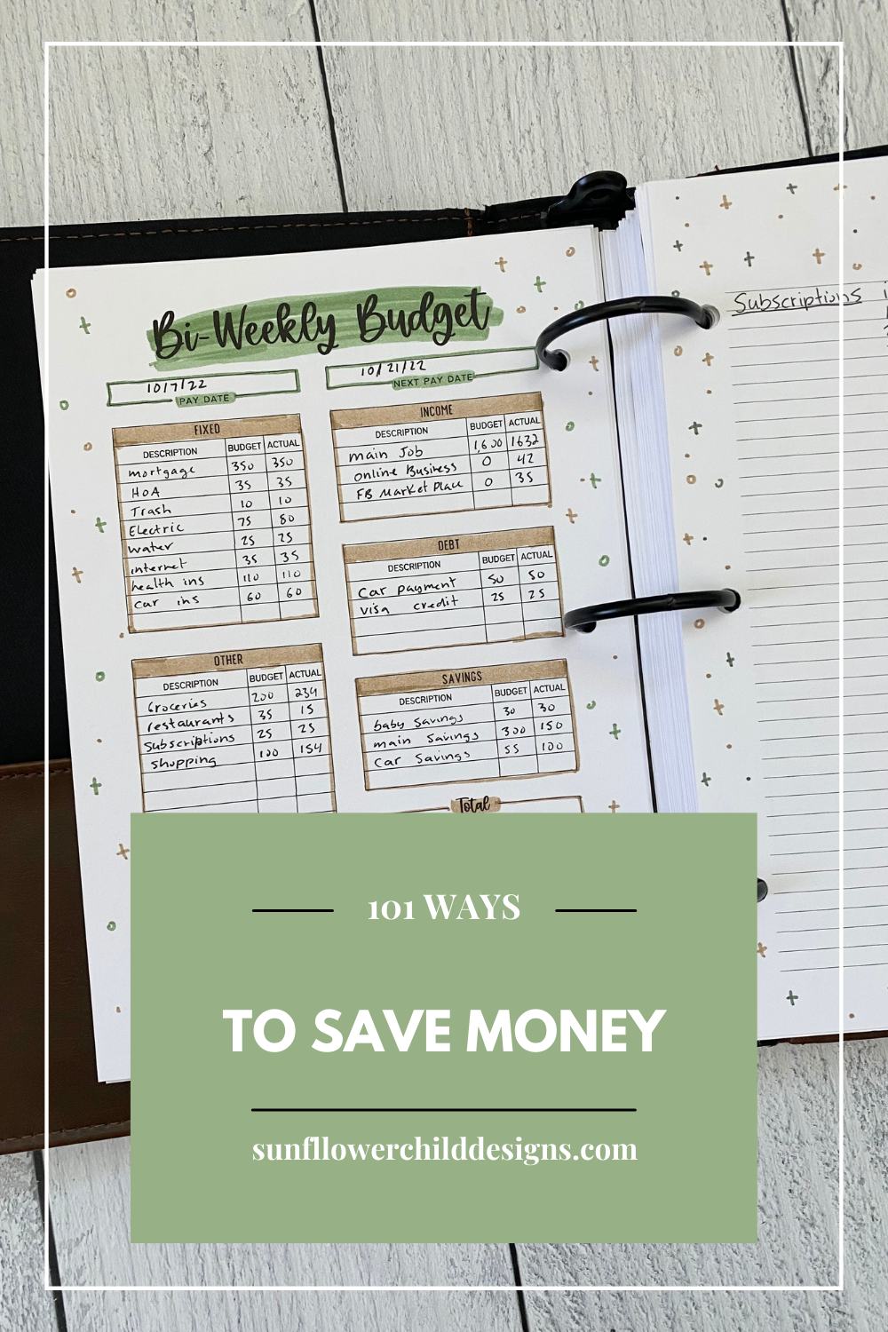 Ways to Save Money
