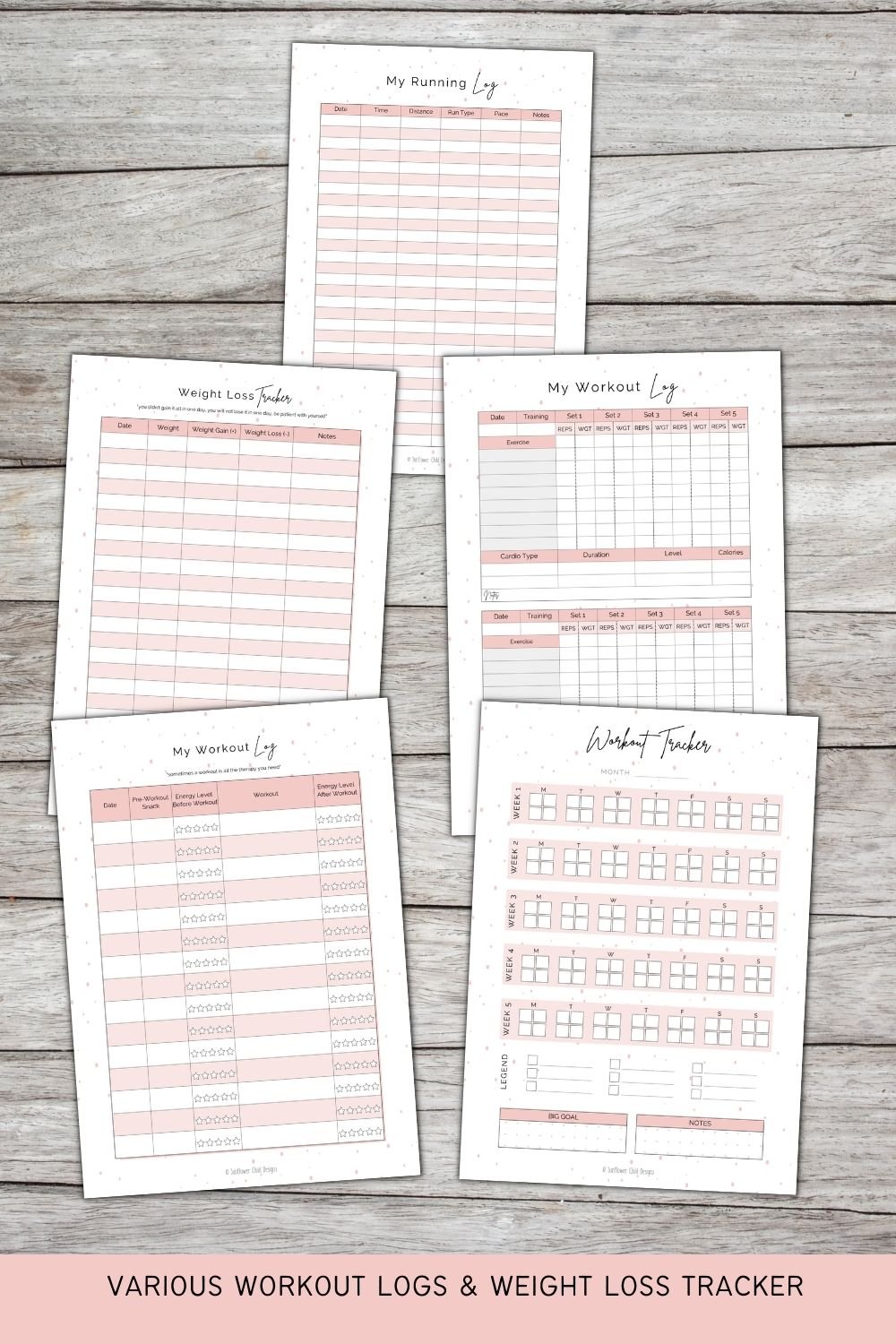 Calorie Tracker, Monthly Calorie Tracker Printable, Low Calorie Diet  Tracker, Calorie Journal, Diet Diary, Daily Food Journal, A4 A5 PDF 