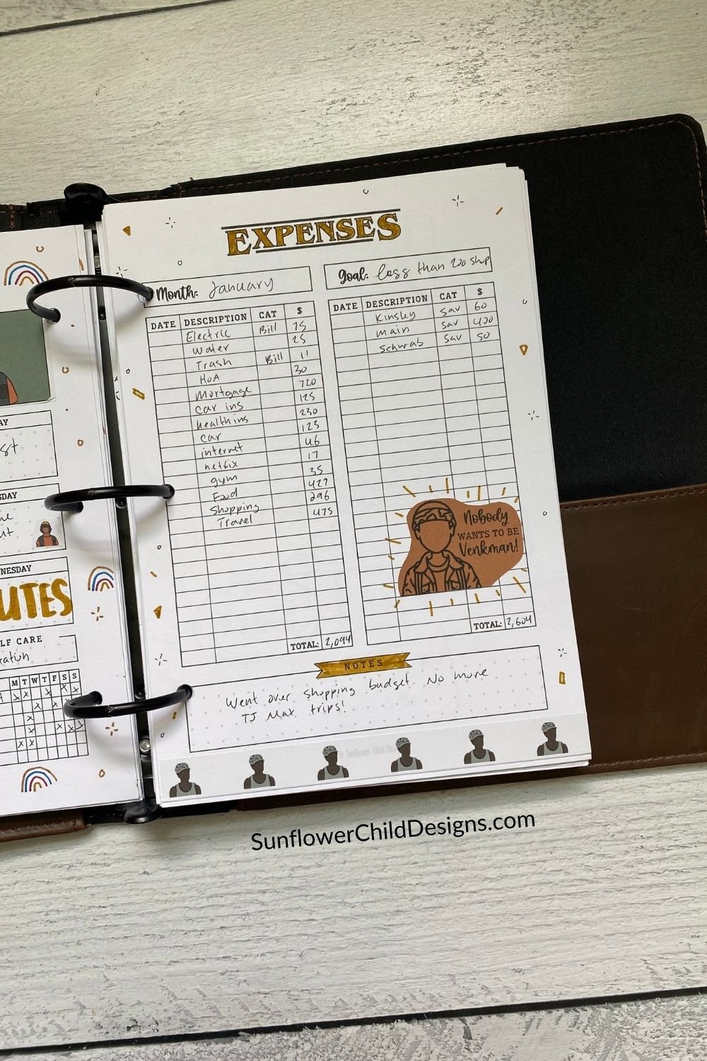 Stranger Things Bullet Journal Ideas (Copy)