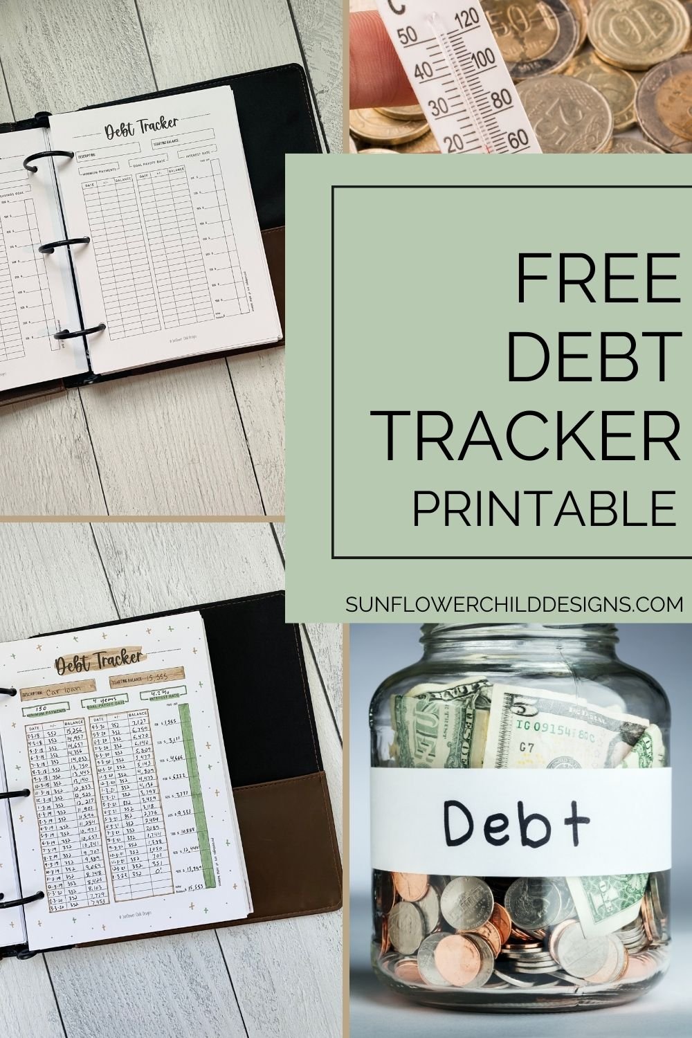 Free Debt Tracker Printable
