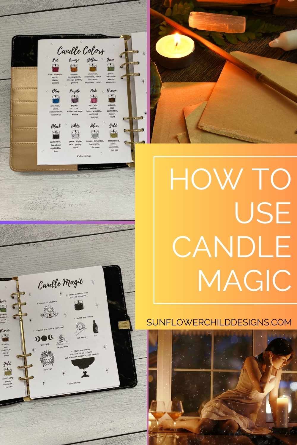 Unlock the Power of Candle Magic: A Beginner's Guide + Exclusive Printable Pages!