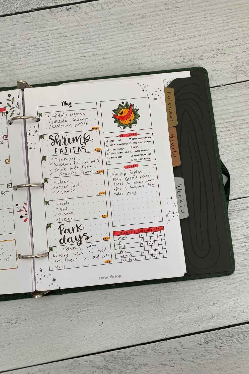 The Witchy Bullet Journal with Full and New Moon Rituals