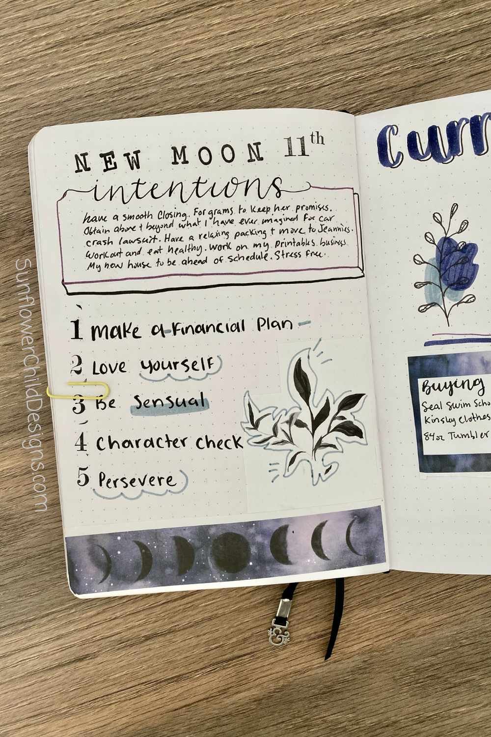 New Moon Intentions