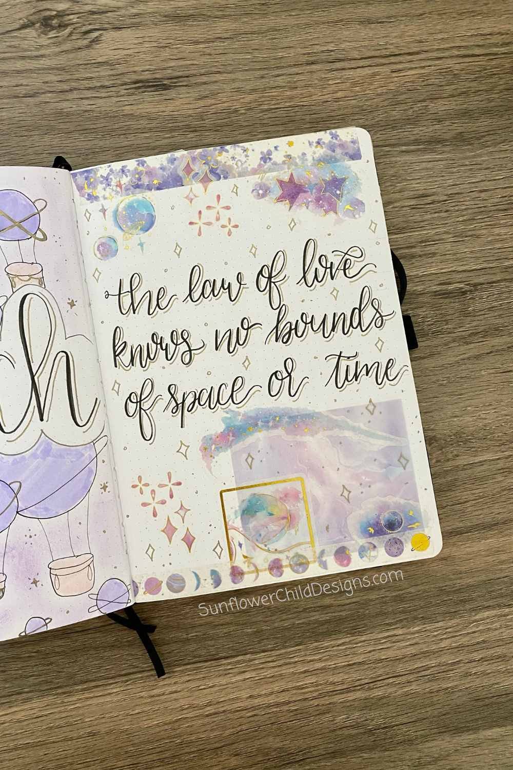 Quote Page Space Theme