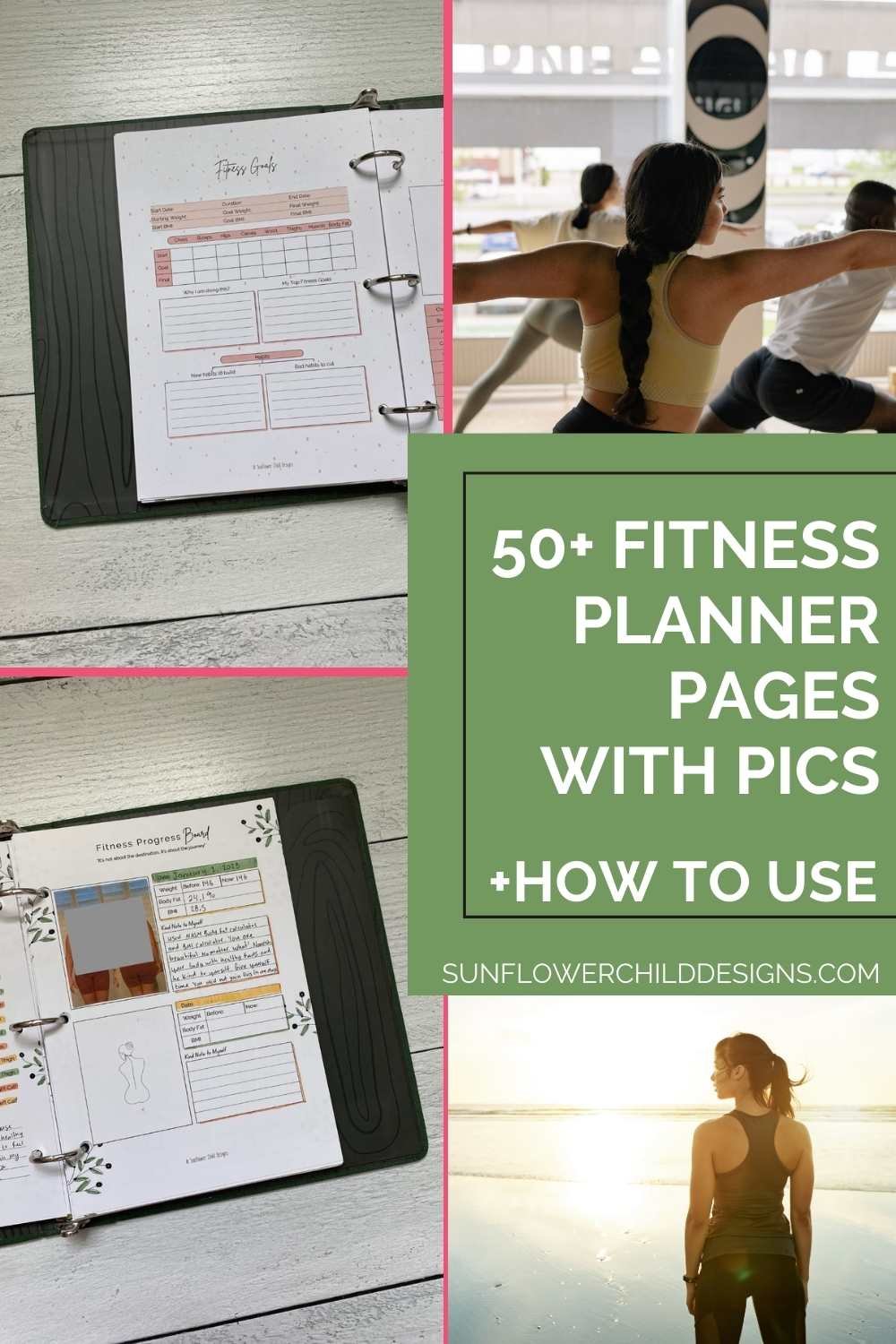 Unlock Your Fitness Goals: 50+ Inspiring Planner Pages to Motivate Your Workout