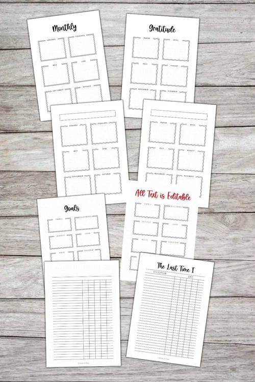 Master To Do List EDITABLE Master Task List — Sunflower Child Designs
