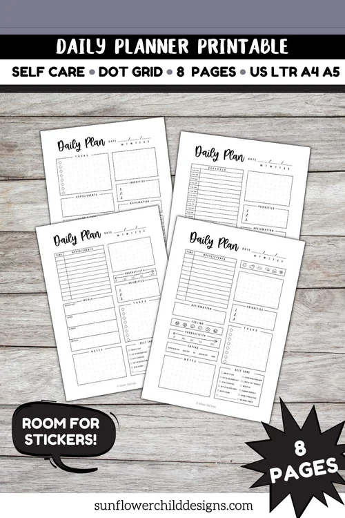Master To Do List EDITABLE Master Task List — Sunflower Child Designs