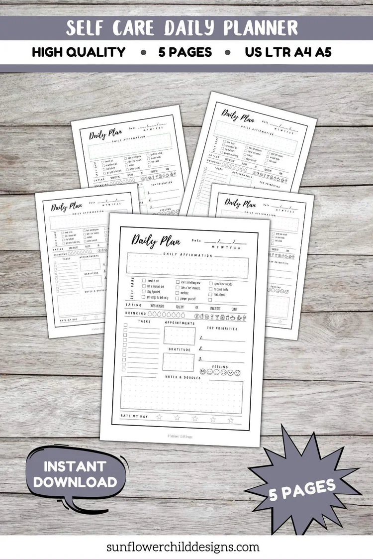 Master To Do List EDITABLE Master Task List — Sunflower Child Designs