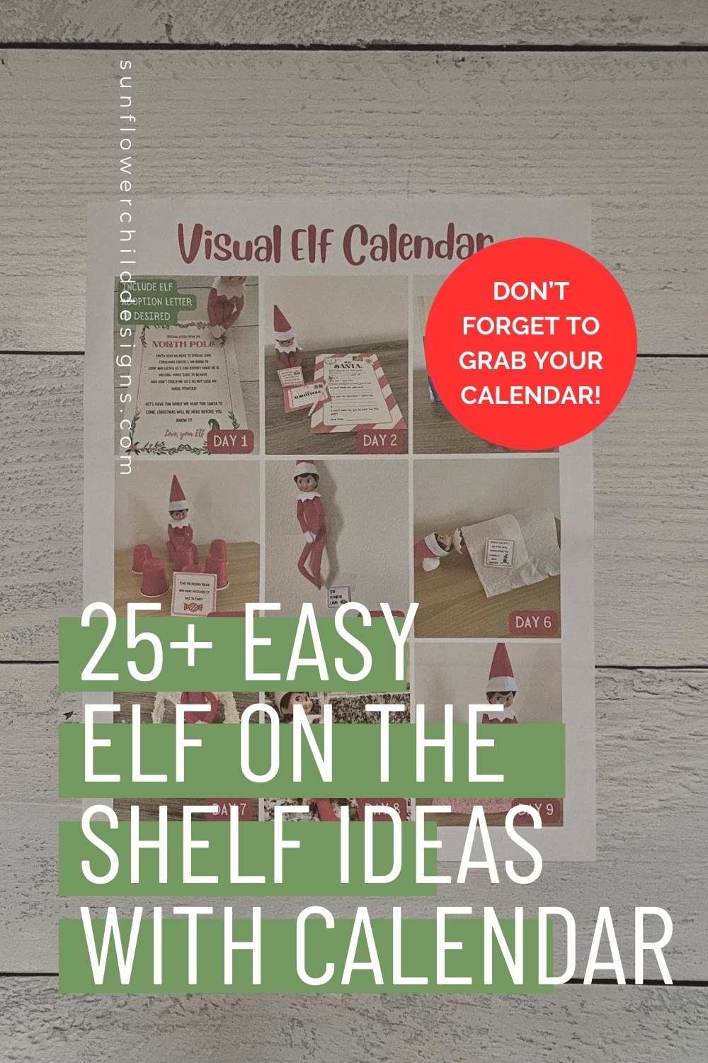 Unleash Holiday Magic: 25+ Simple Elf on the Shelf Ideas & Printable ...