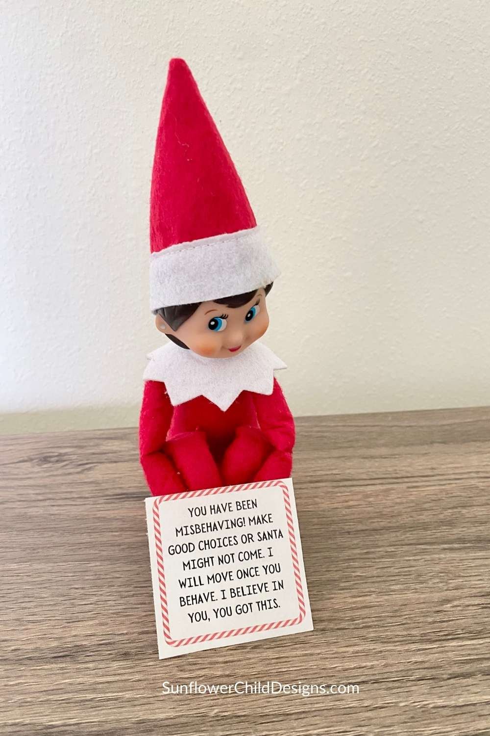 Elf warns of bad behavior