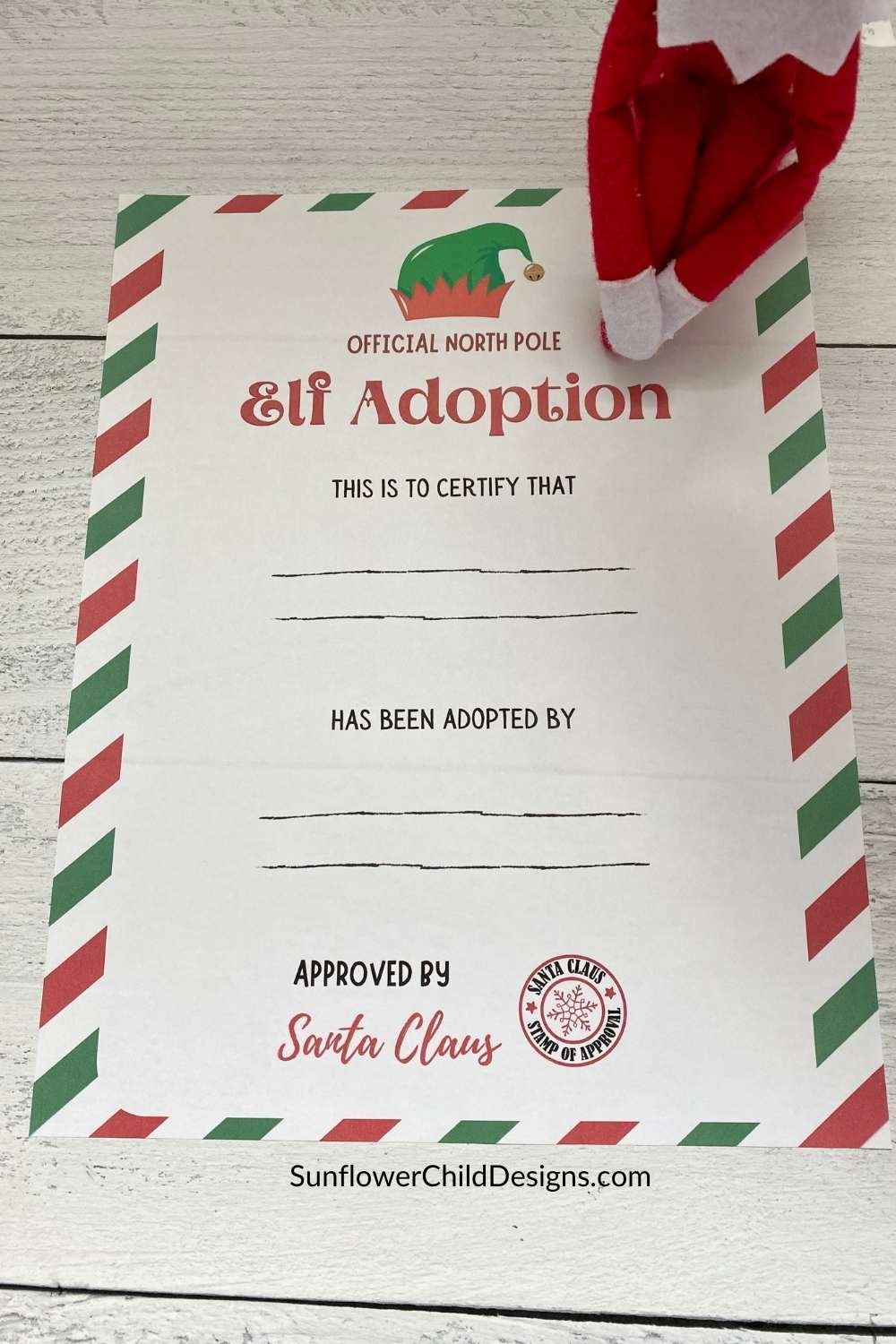 Elf Adoption Letter