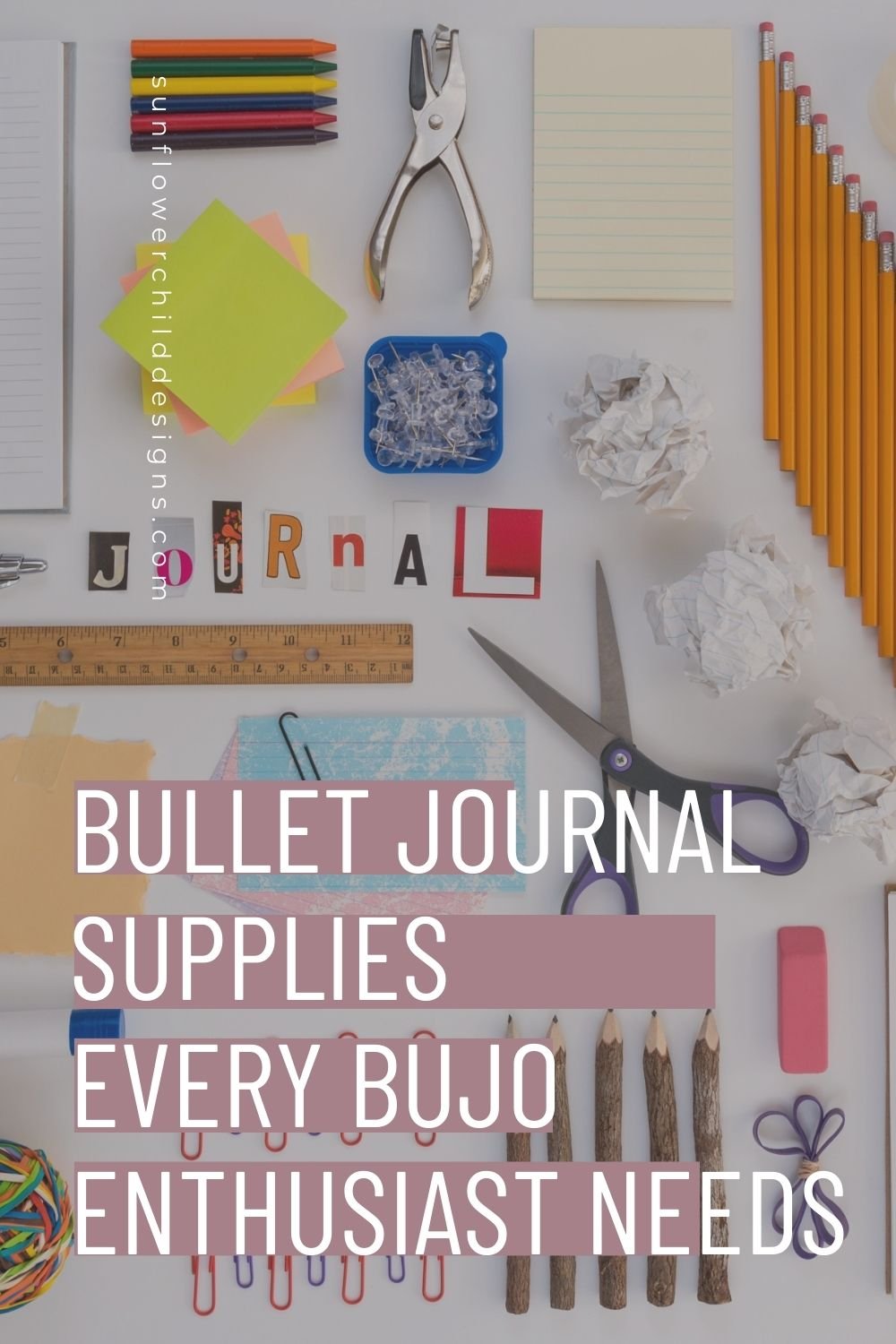 DIY Bullet Journal Supplies  How to make Bujo Supplies at Home