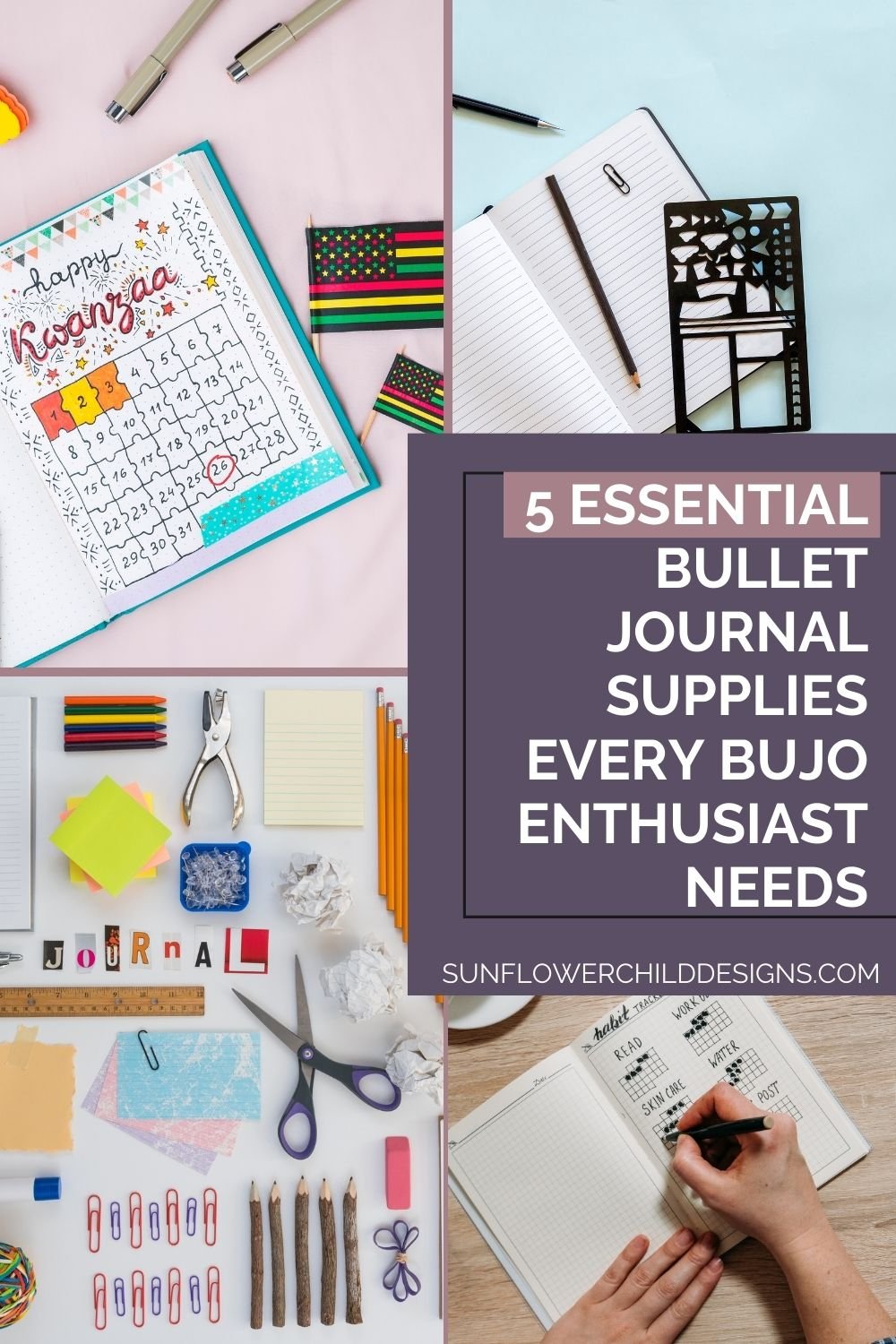 Essential Bullet Journal Supplies · Under the Rowan Trees