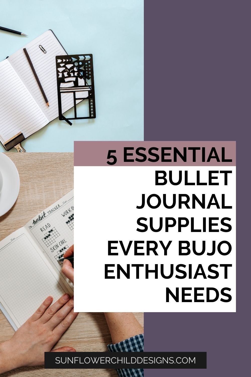 🖊️5 Essential Bullet Journal Supplies for Every BuJo Junkie!