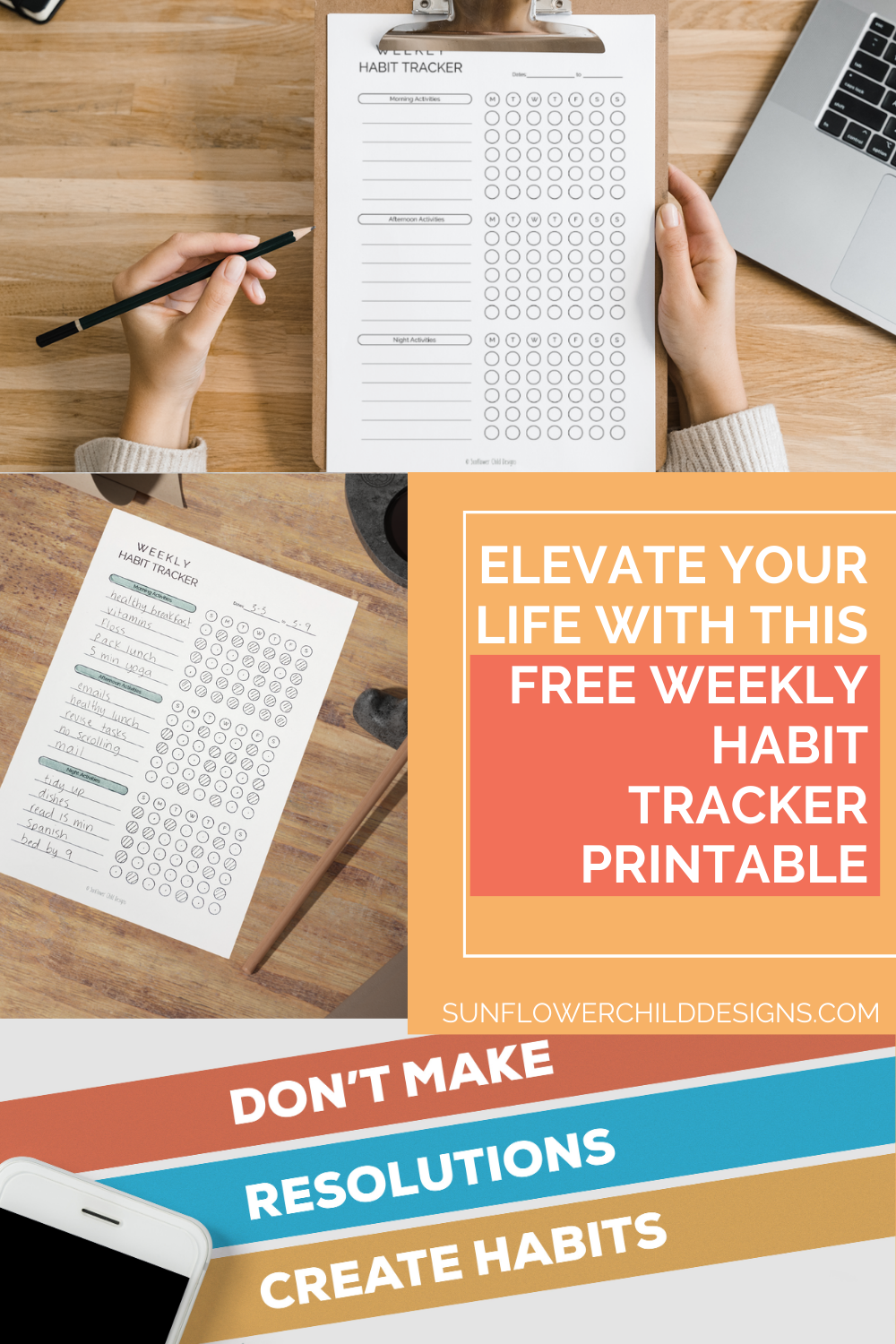 Transform Your Life with Our Free Printable Habit Tracker