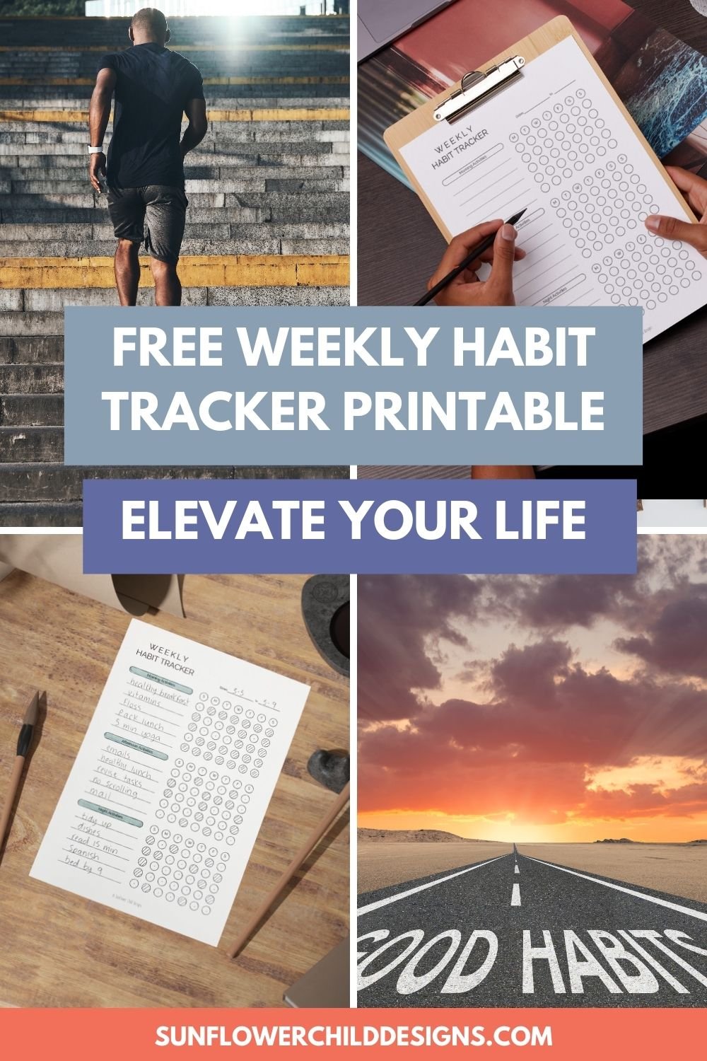 Unlock Your Best Life: FREE Weekly Habit Tracker