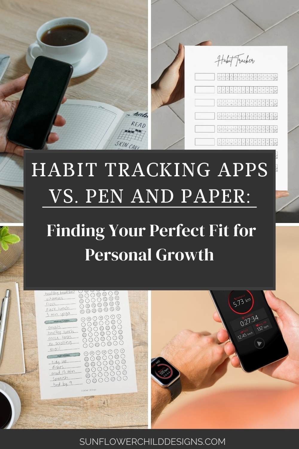 Discover the ideal tool for your personal growth journey! Delve into the pros and cons of habit tracking apps and traditional pen and paper methods.