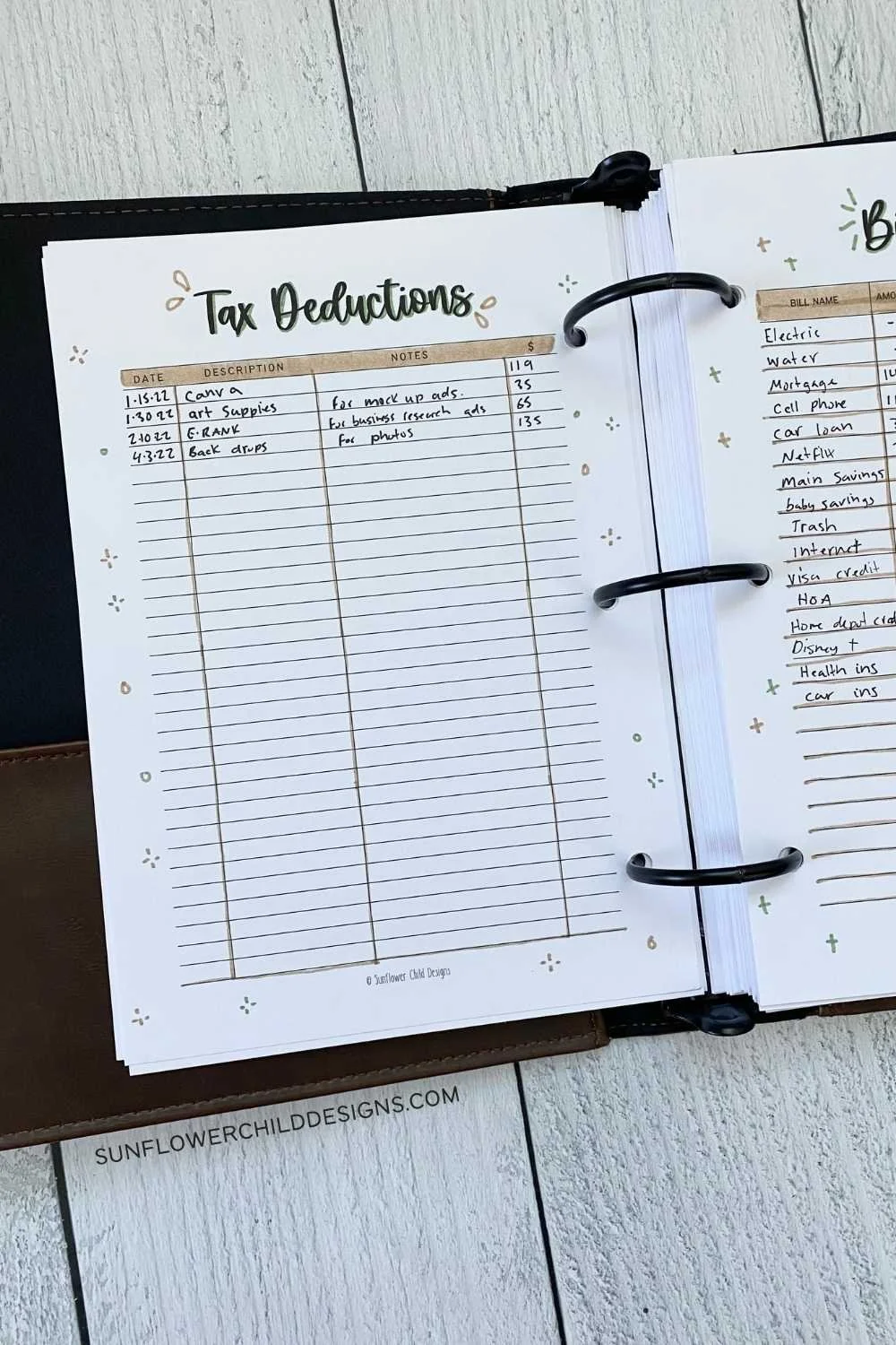 Tax Deductions Tracker