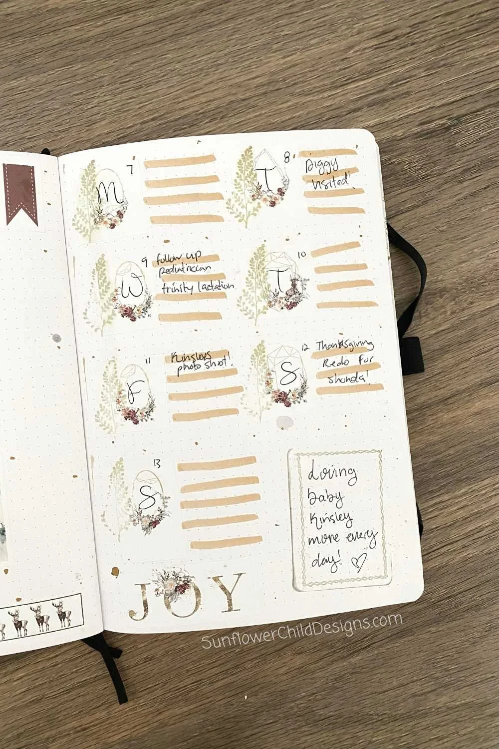 December Bullet Journal Ideas Week #2