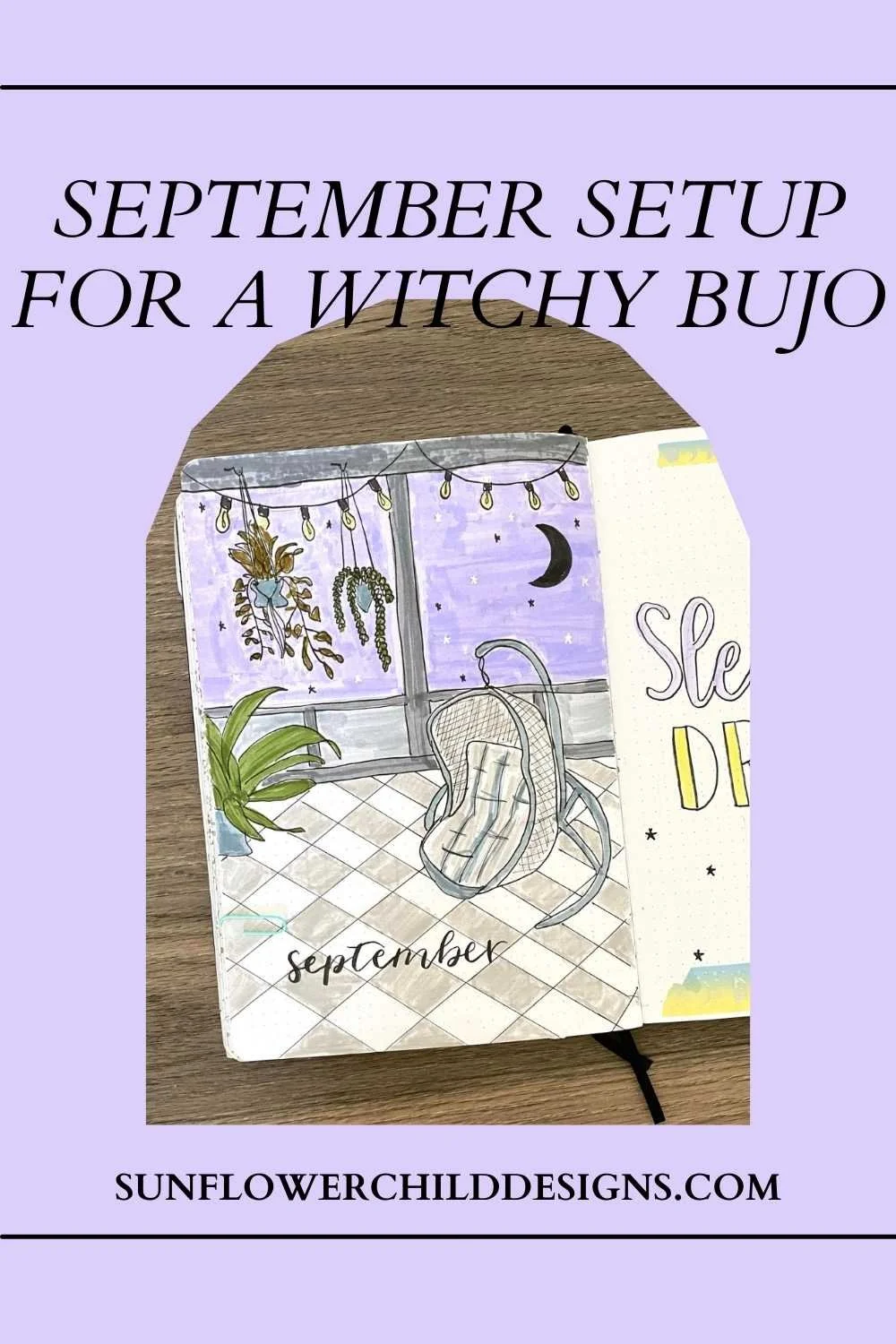 September Bullet Journal Ideas for a Witchy Bullet Journal