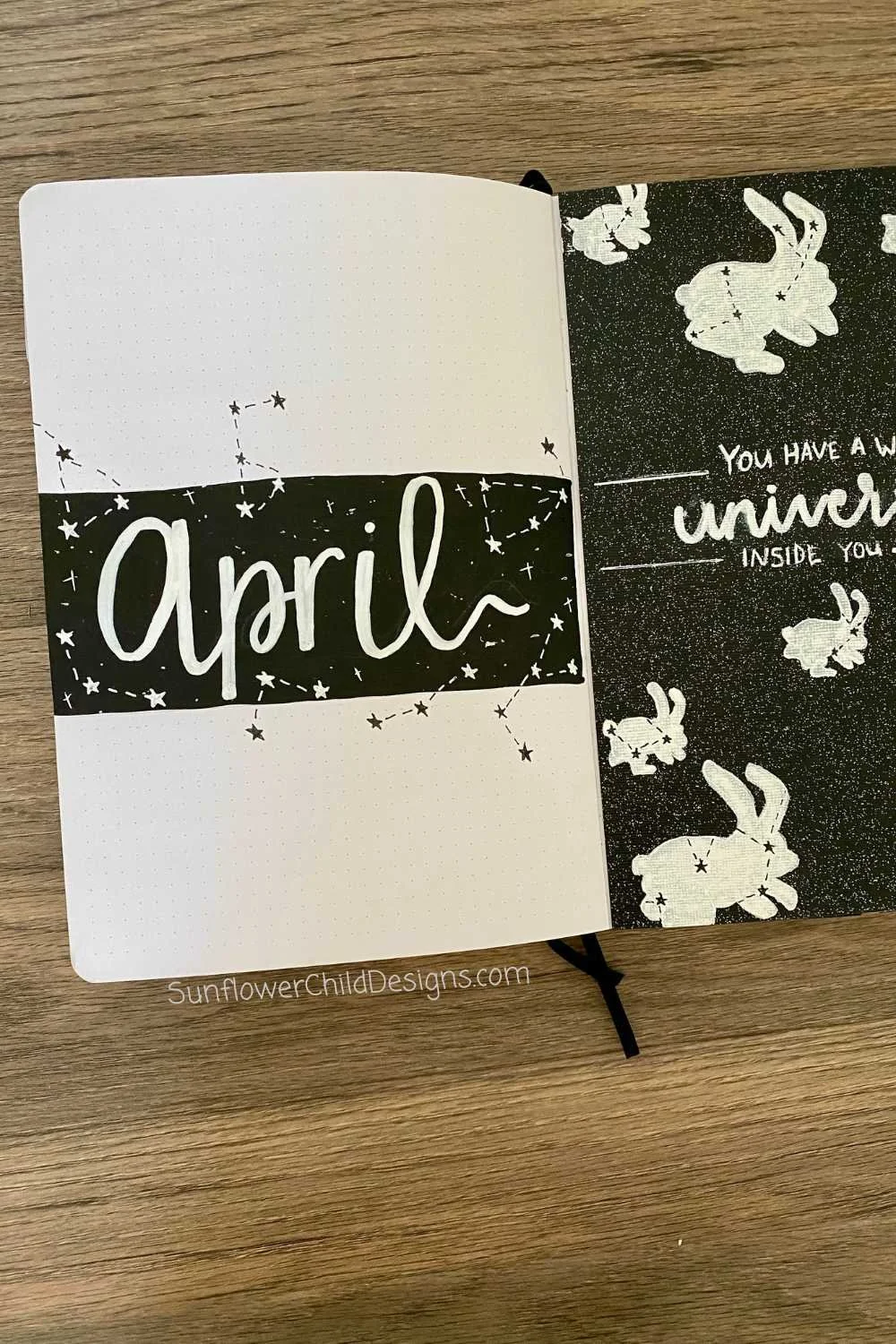 Bullet Journal Title Page