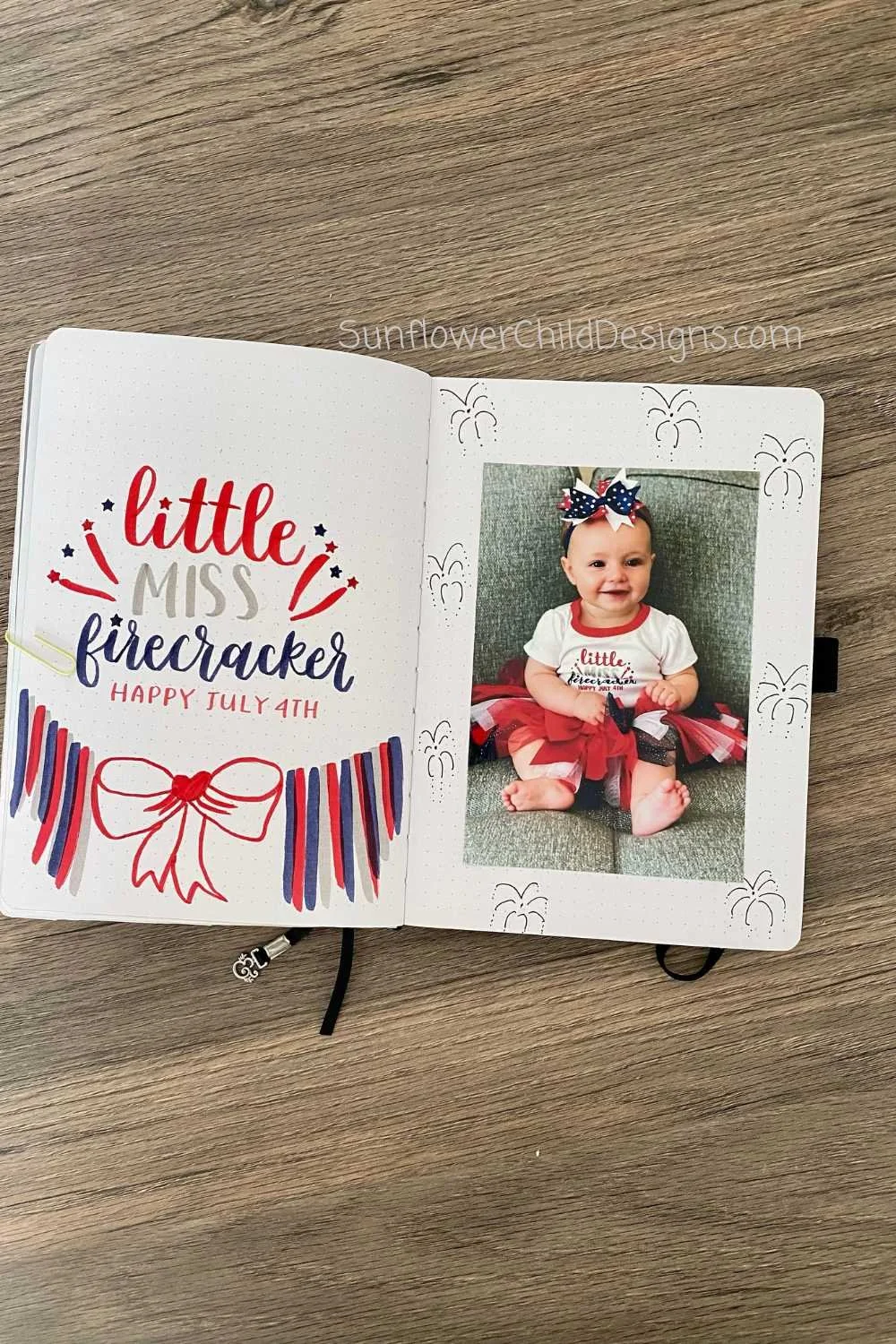 4th of July Bullet Journal Ideas