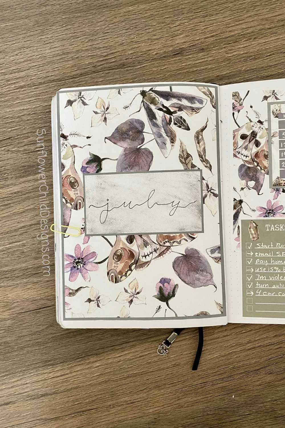 Bullet Journal Title Page