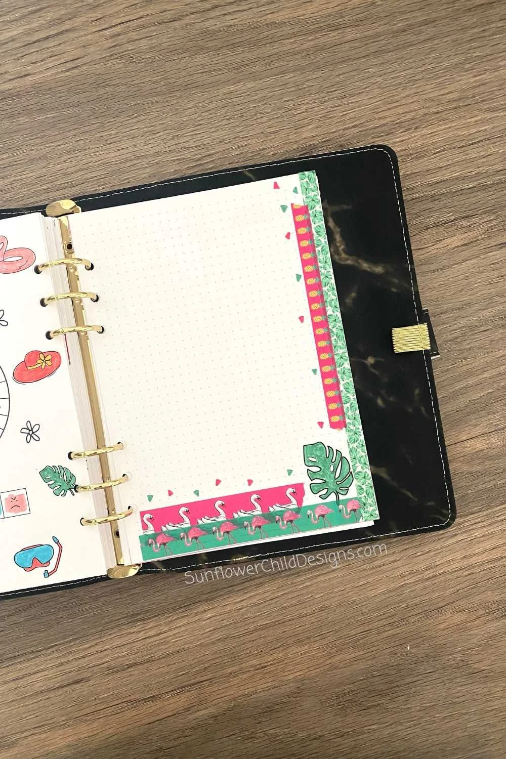 June Bullet Journal Thoughts Page