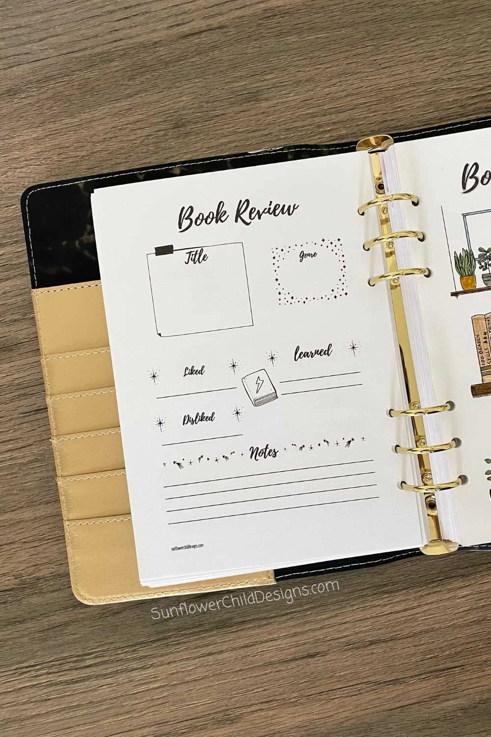 Bujo Book Review Page Ideas