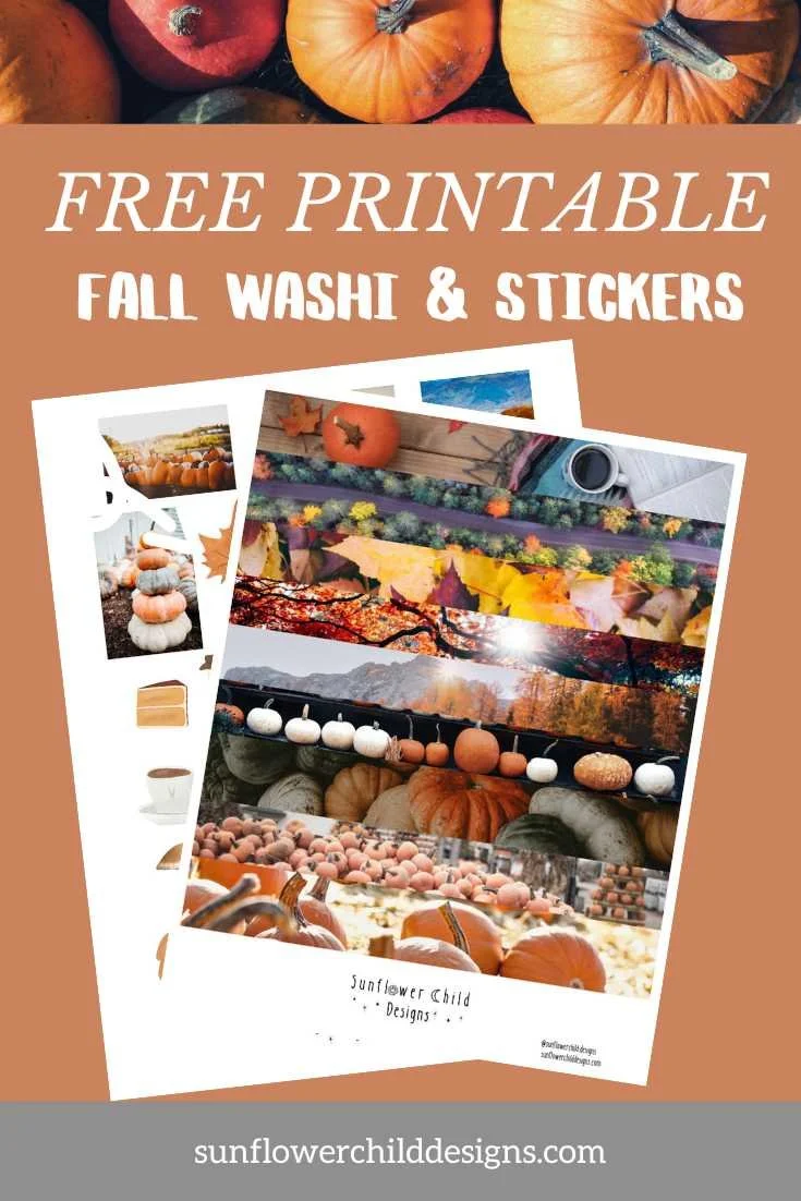 Fall Free Printable Stickers!